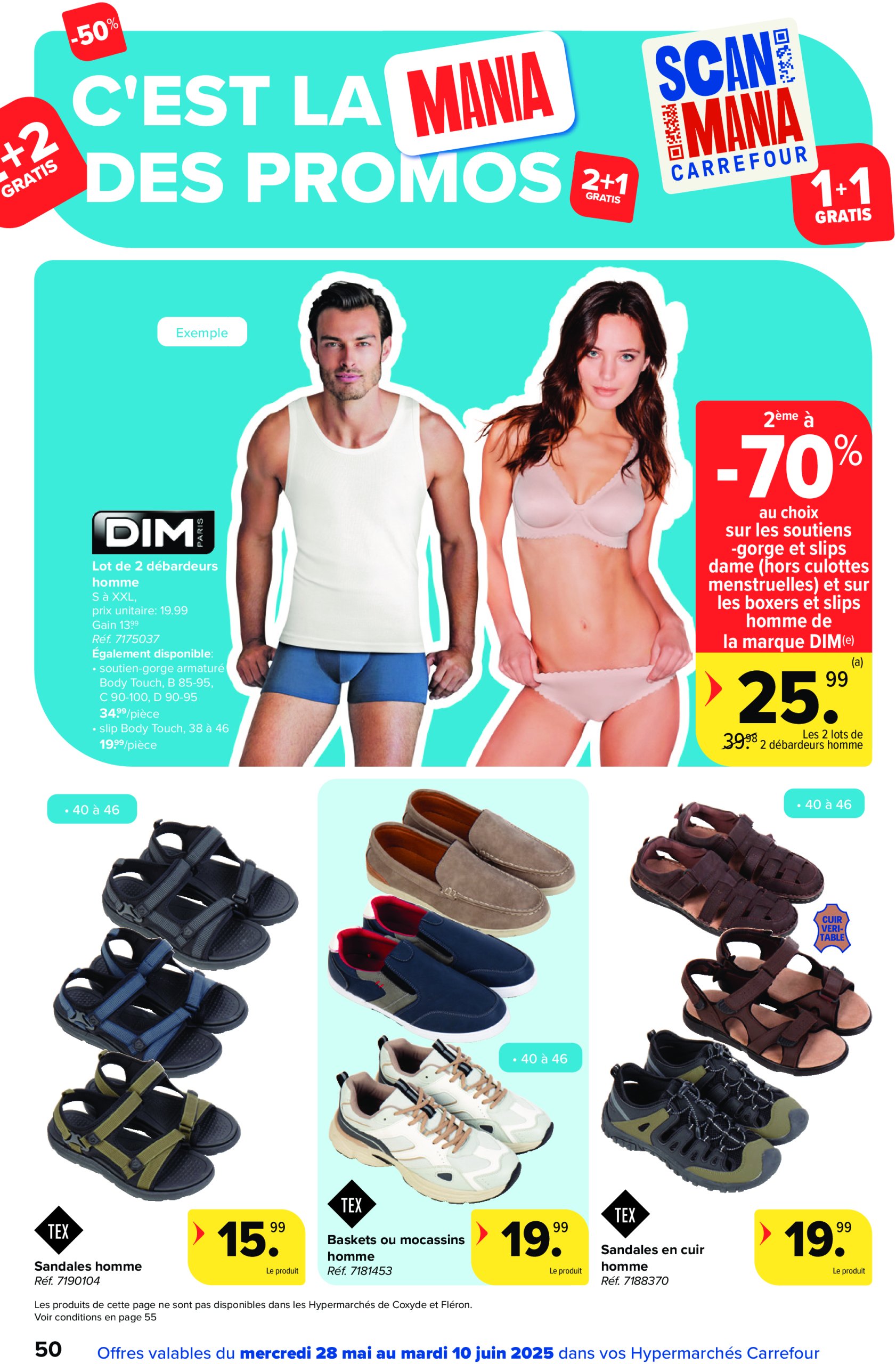 carrefour - Carrefour Hypermarchés folder geldig vanaf 28/05 - 10/06 - page: 50 carrefour - Carrefour Hypermarchés folder geldig vanaf 28/05 - 10/06 - page: 50