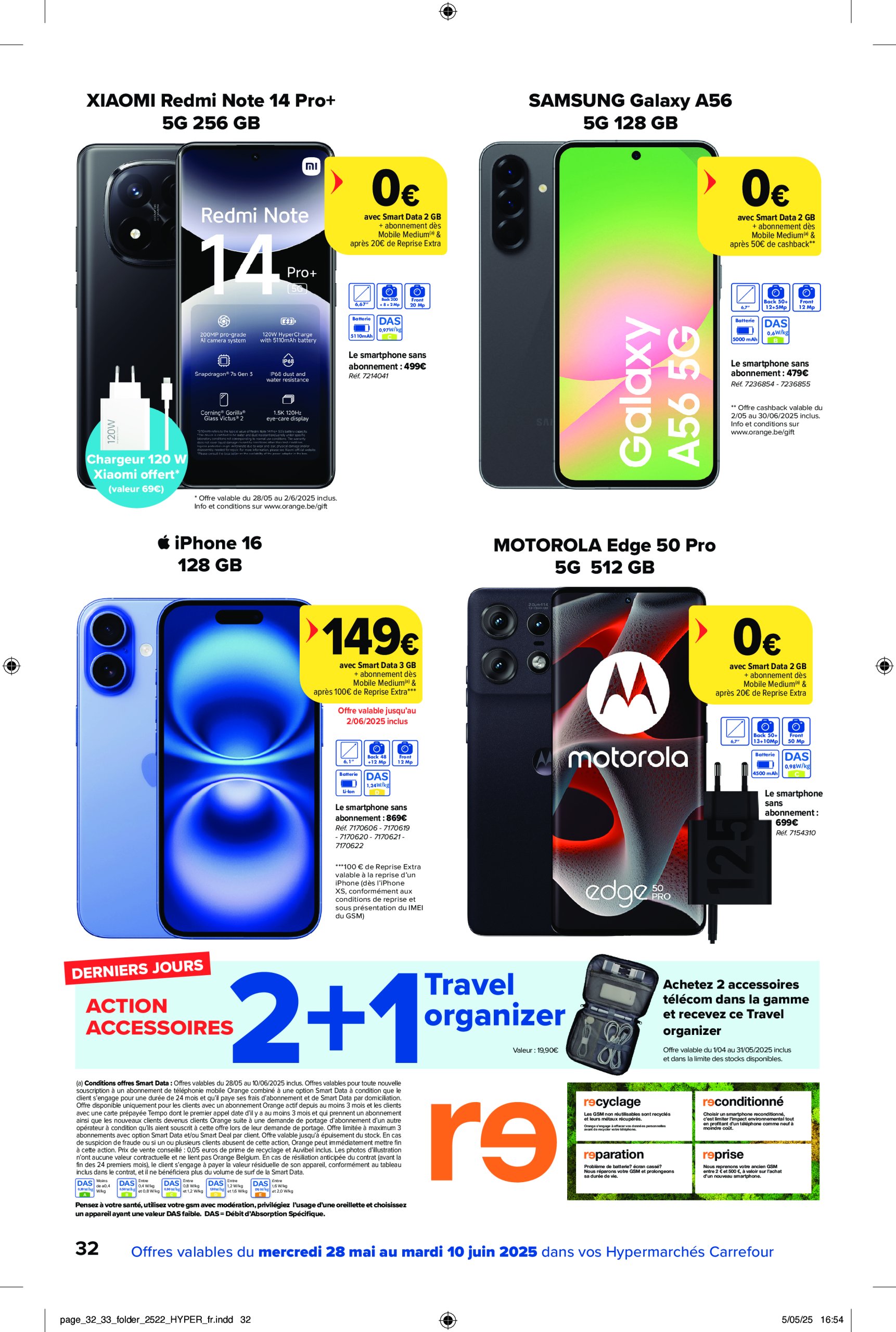 carrefour - Carrefour Hypermarchés folder geldig vanaf 28/05 - 10/06 - page: 32 carrefour - Carrefour Hypermarchés folder geldig vanaf 28/05 - 10/06 - page: 32