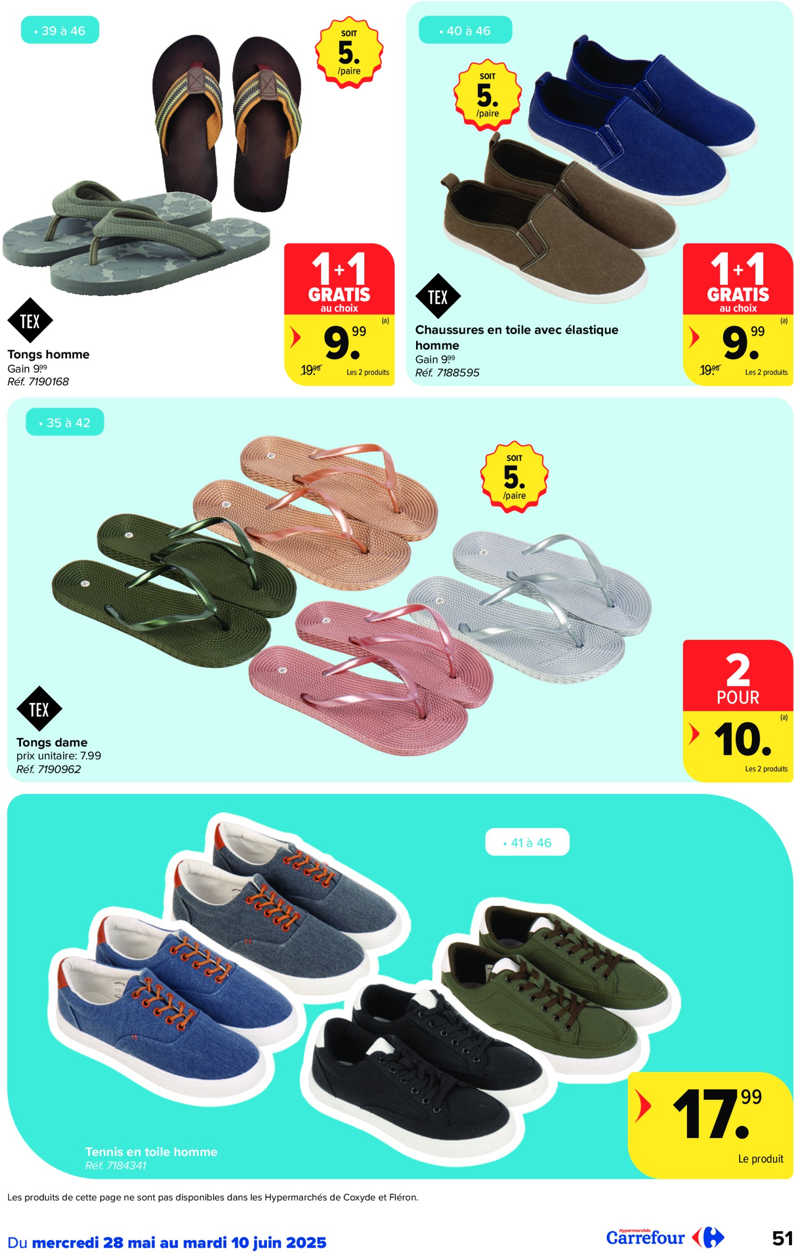 carrefour - Carrefour Hypermarchés folder geldig vanaf 28/05 - 10/06 - page: 51 carrefour - Carrefour Hypermarchés folder geldig vanaf 28/05 - 10/06 - page: 51