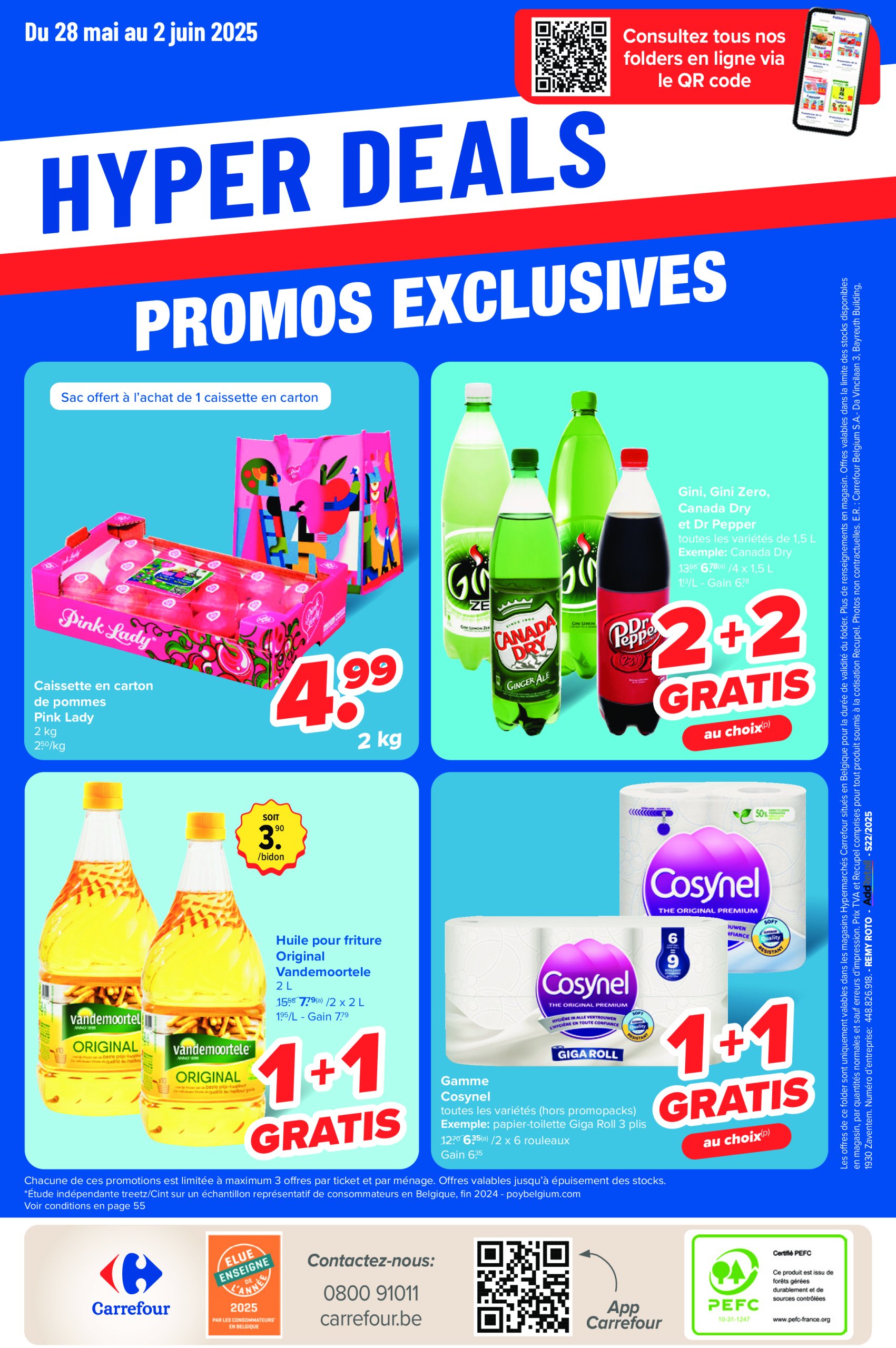 carrefour - Carrefour Hypermarchés folder geldig vanaf 28/05 - 10/06 - page: 56 carrefour - Carrefour Hypermarchés folder geldig vanaf 28/05 - 10/06 - page: 56