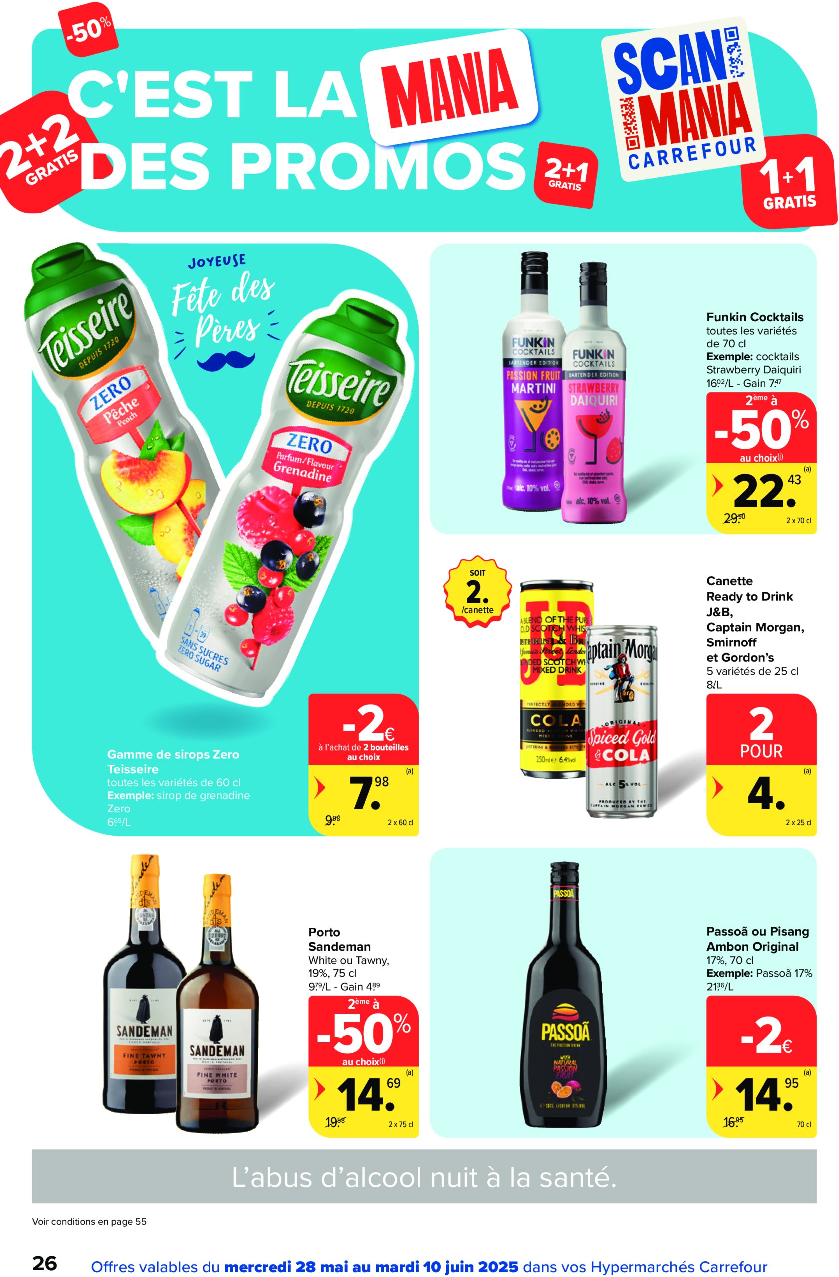 carrefour - Carrefour Hypermarchés folder geldig vanaf 28/05 - 10/06 - page: 26 carrefour - Carrefour Hypermarchés folder geldig vanaf 28/05 - 10/06 - page: 26