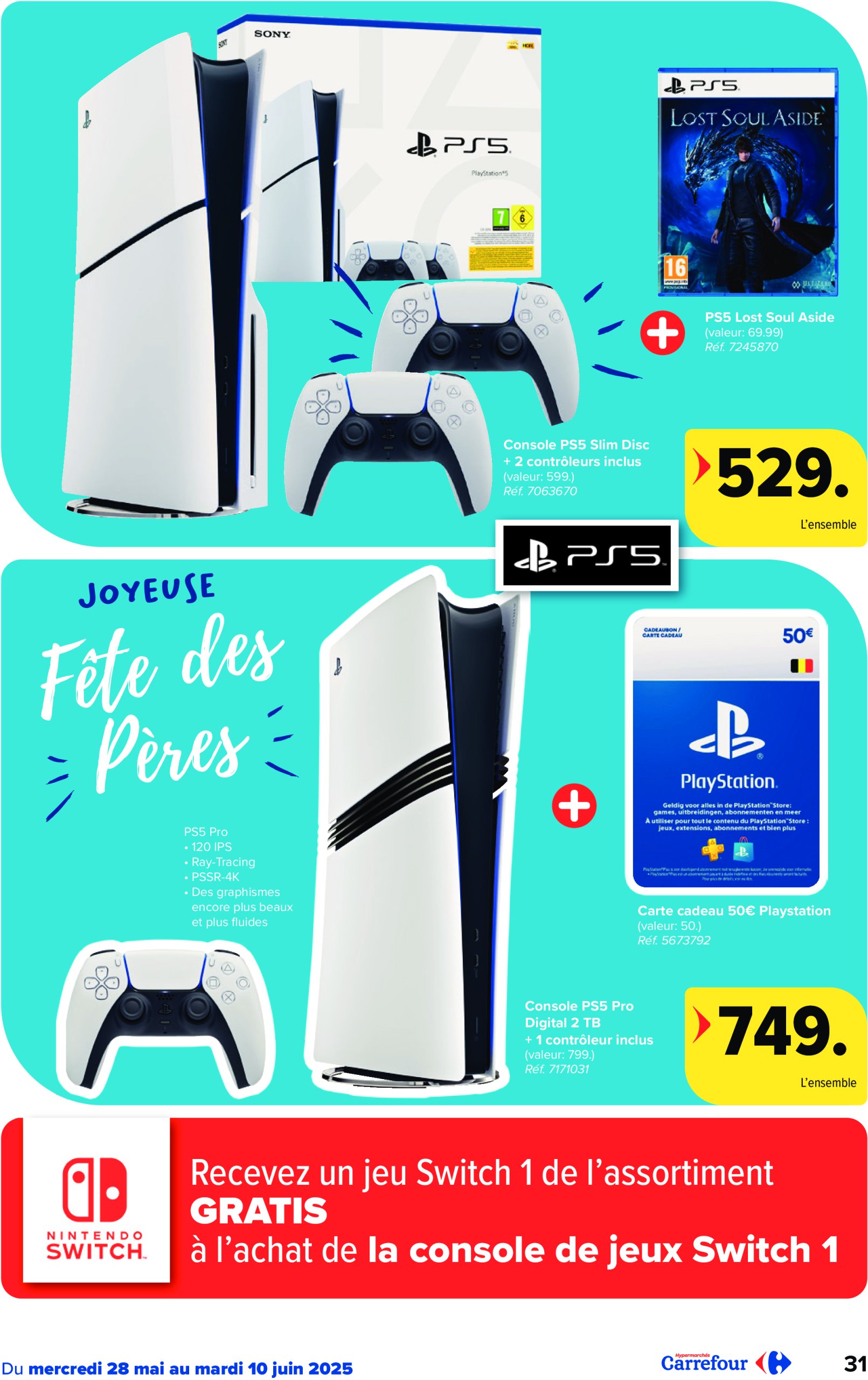 carrefour - Carrefour Hypermarchés folder geldig vanaf 28/05 - 10/06 - page: 31 carrefour - Carrefour Hypermarchés folder geldig vanaf 28/05 - 10/06 - page: 31