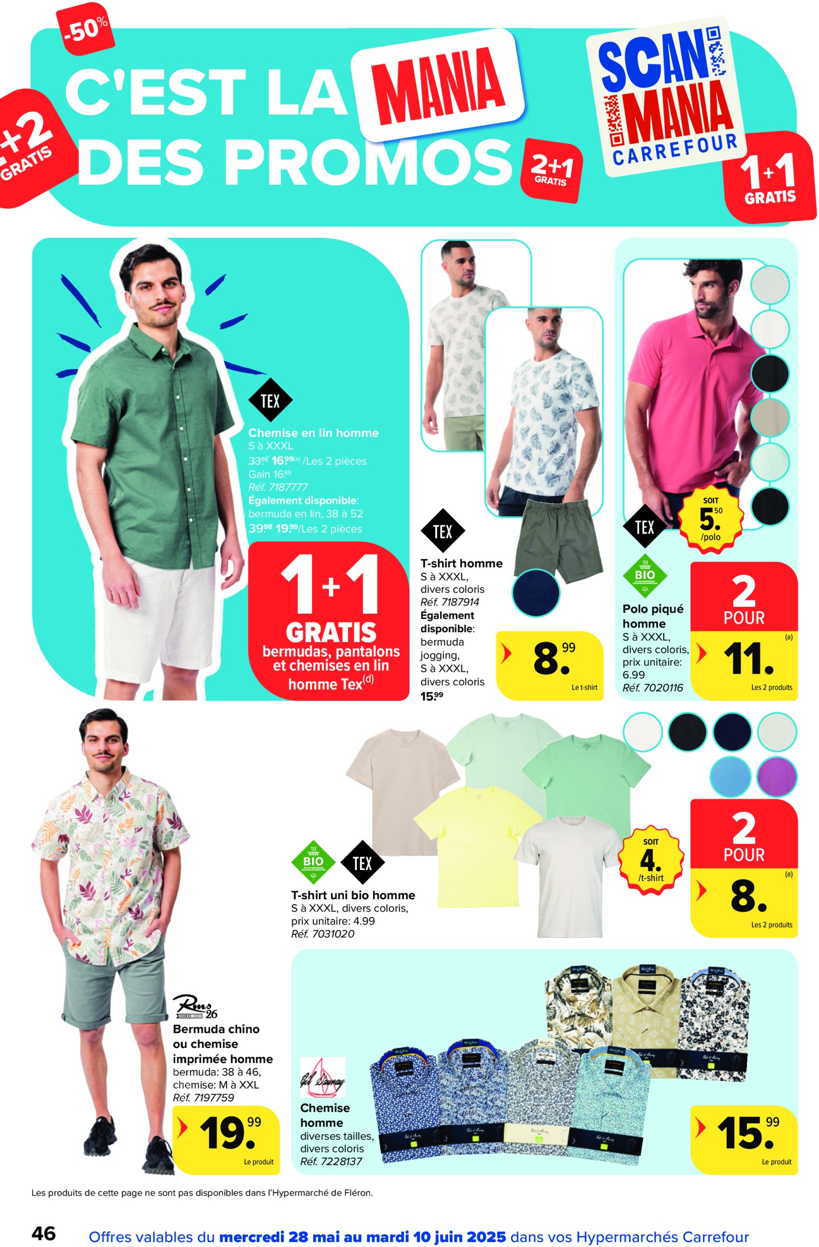carrefour - Carrefour Hypermarchés folder geldig vanaf 28/05 - 10/06 - page: 46 carrefour - Carrefour Hypermarchés folder geldig vanaf 28/05 - 10/06 - page: 46