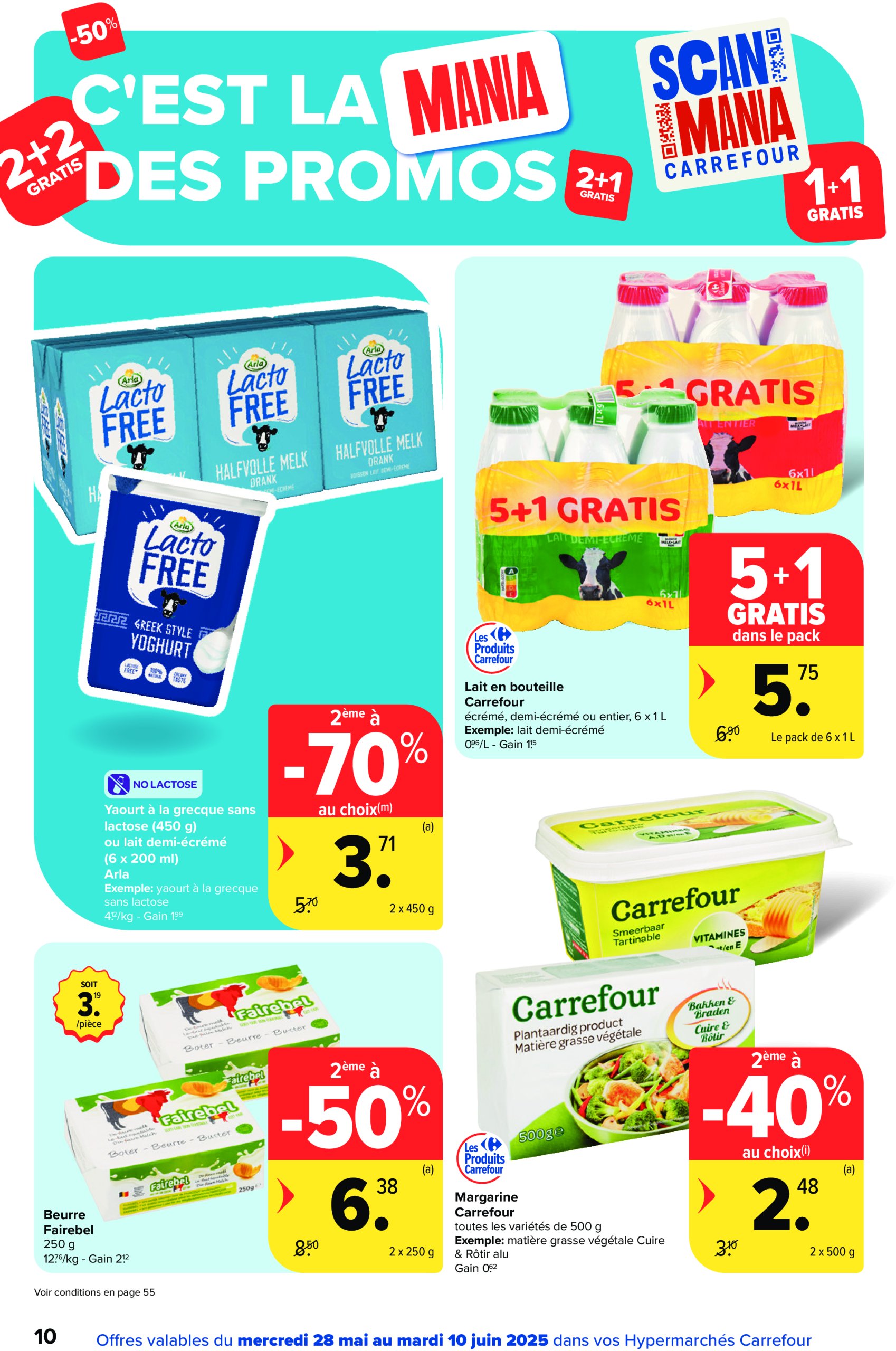 carrefour - Carrefour Hypermarchés folder geldig vanaf 28/05 - 10/06 - page: 10 carrefour - Carrefour Hypermarchés folder geldig vanaf 28/05 - 10/06 - page: 10