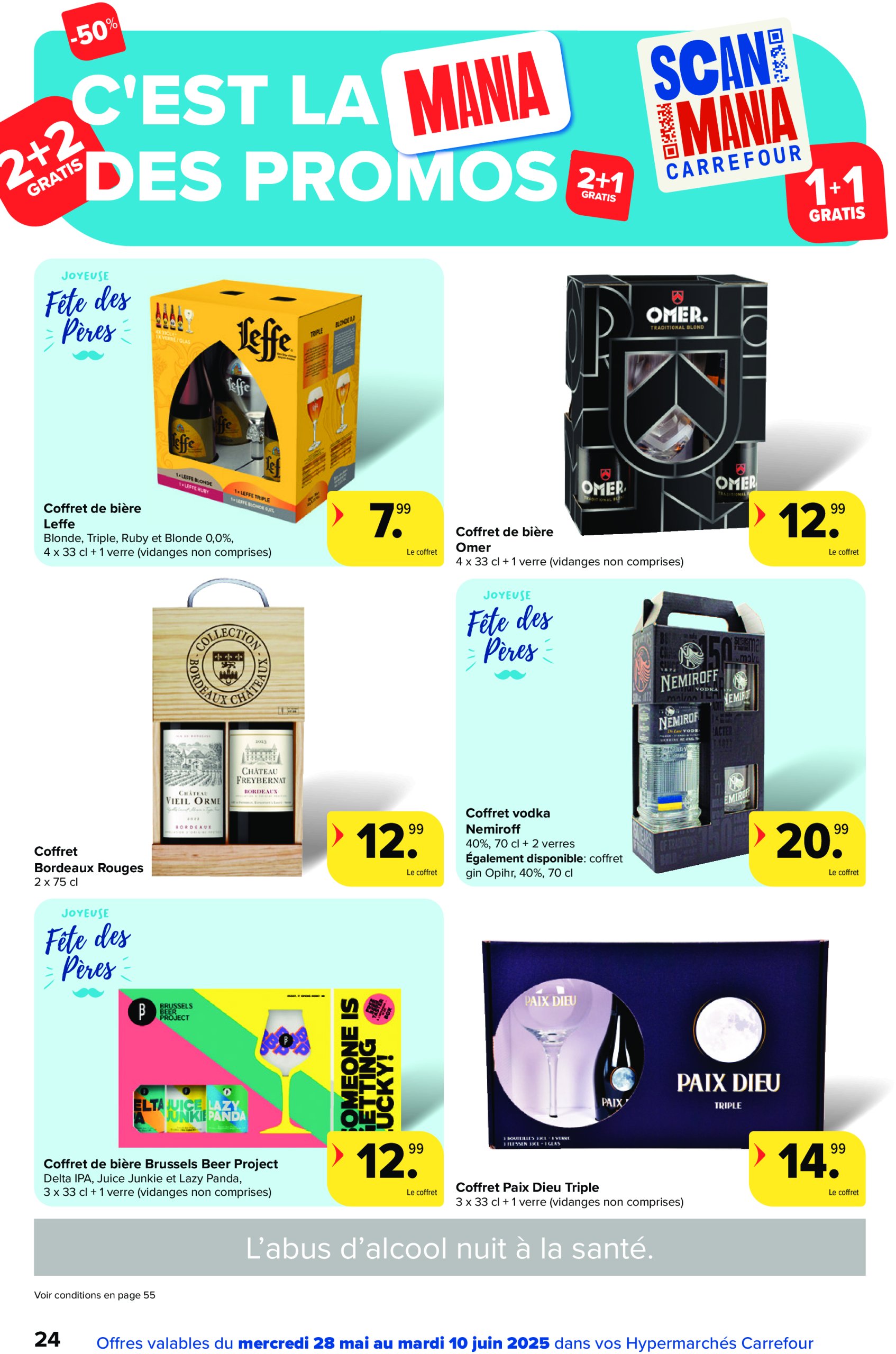 carrefour - Carrefour Hypermarchés folder geldig vanaf 28/05 - 10/06 - page: 24 carrefour - Carrefour Hypermarchés folder geldig vanaf 28/05 - 10/06 - page: 24