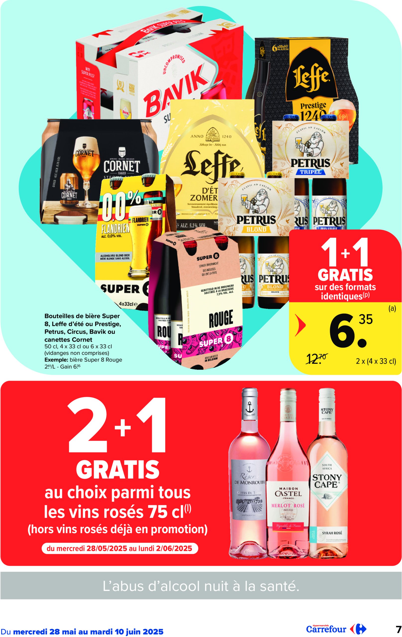 carrefour - Carrefour Hypermarchés folder geldig vanaf 28/05 - 10/06 - page: 7 carrefour - Carrefour Hypermarchés folder geldig vanaf 28/05 - 10/06 - page: 7