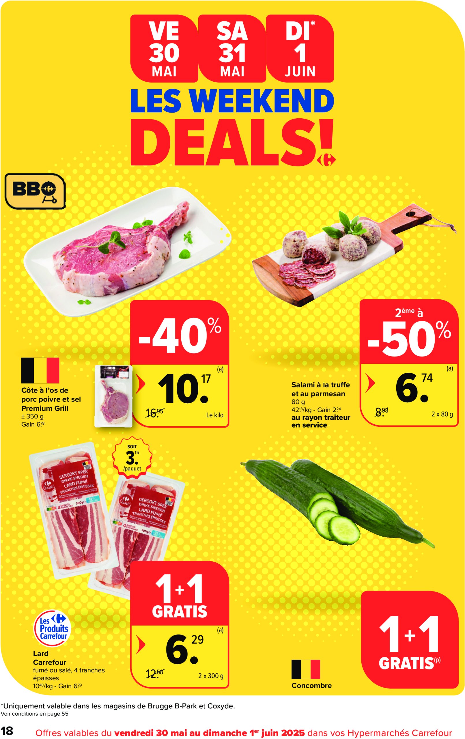 carrefour - Carrefour Hypermarchés folder geldig vanaf 28/05 - 10/06 - page: 18 carrefour - Carrefour Hypermarchés folder geldig vanaf 28/05 - 10/06 - page: 18