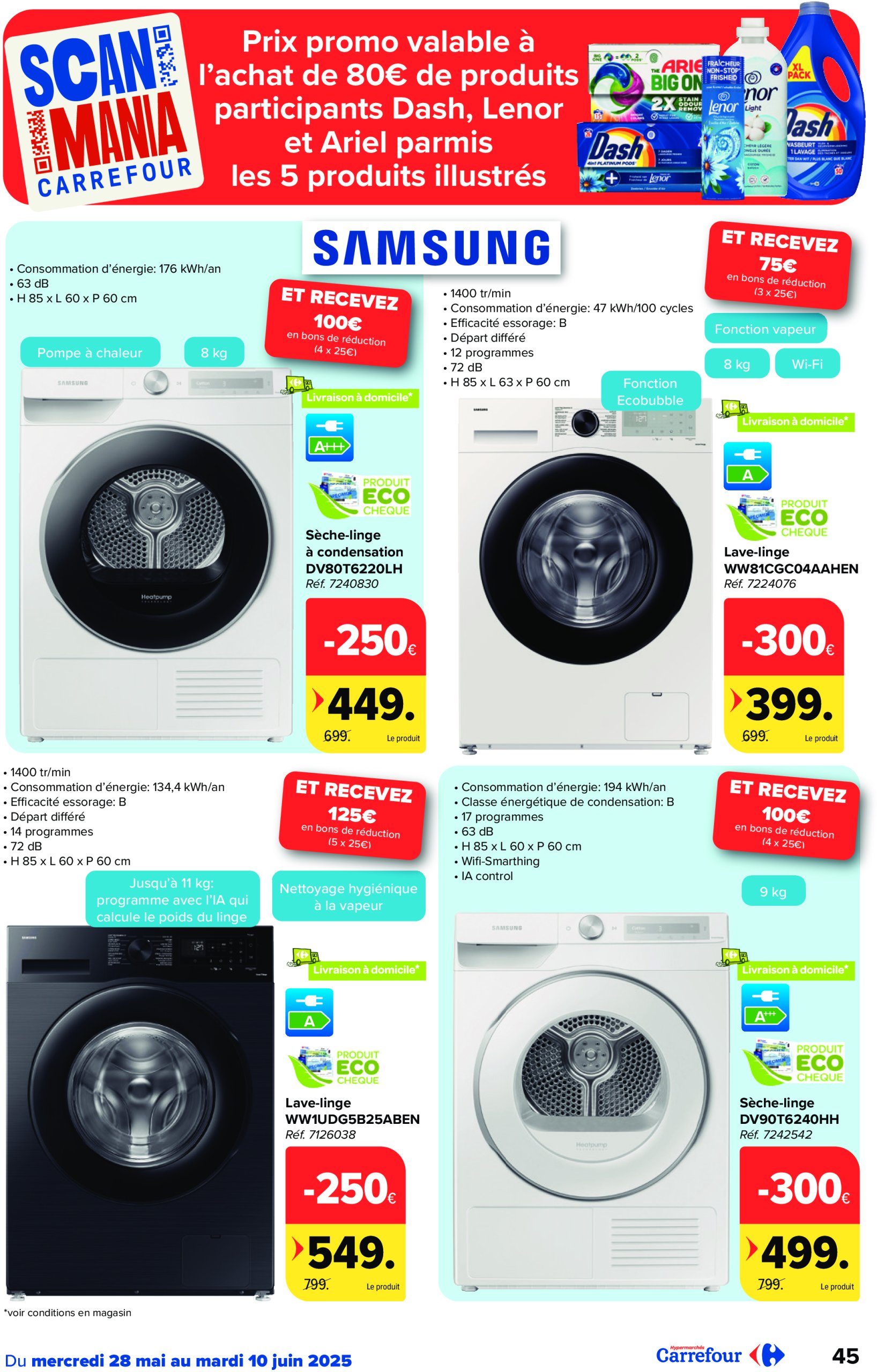 carrefour - Carrefour Hypermarchés folder geldig vanaf 28/05 - 10/06 - page: 45 carrefour - Carrefour Hypermarchés folder geldig vanaf 28/05 - 10/06 - page: 45