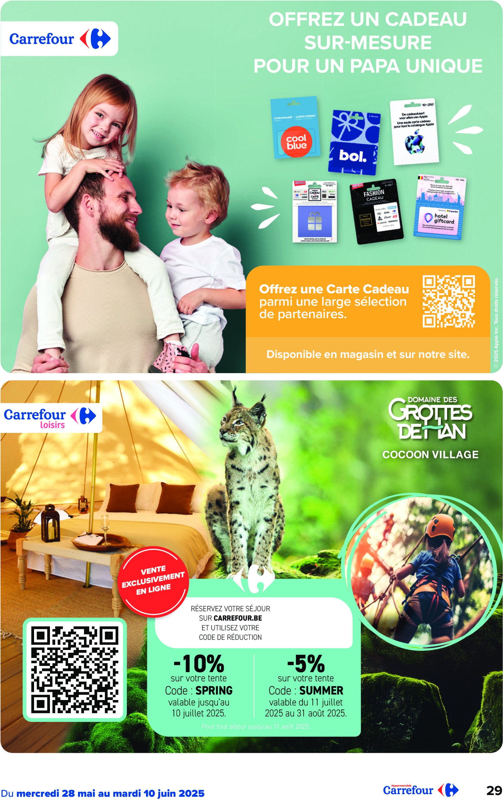 carrefour - Carrefour Hypermarchés folder geldig vanaf 28/05 - 10/06 - page: 29 carrefour - Carrefour Hypermarchés folder geldig vanaf 28/05 - 10/06 - page: 29