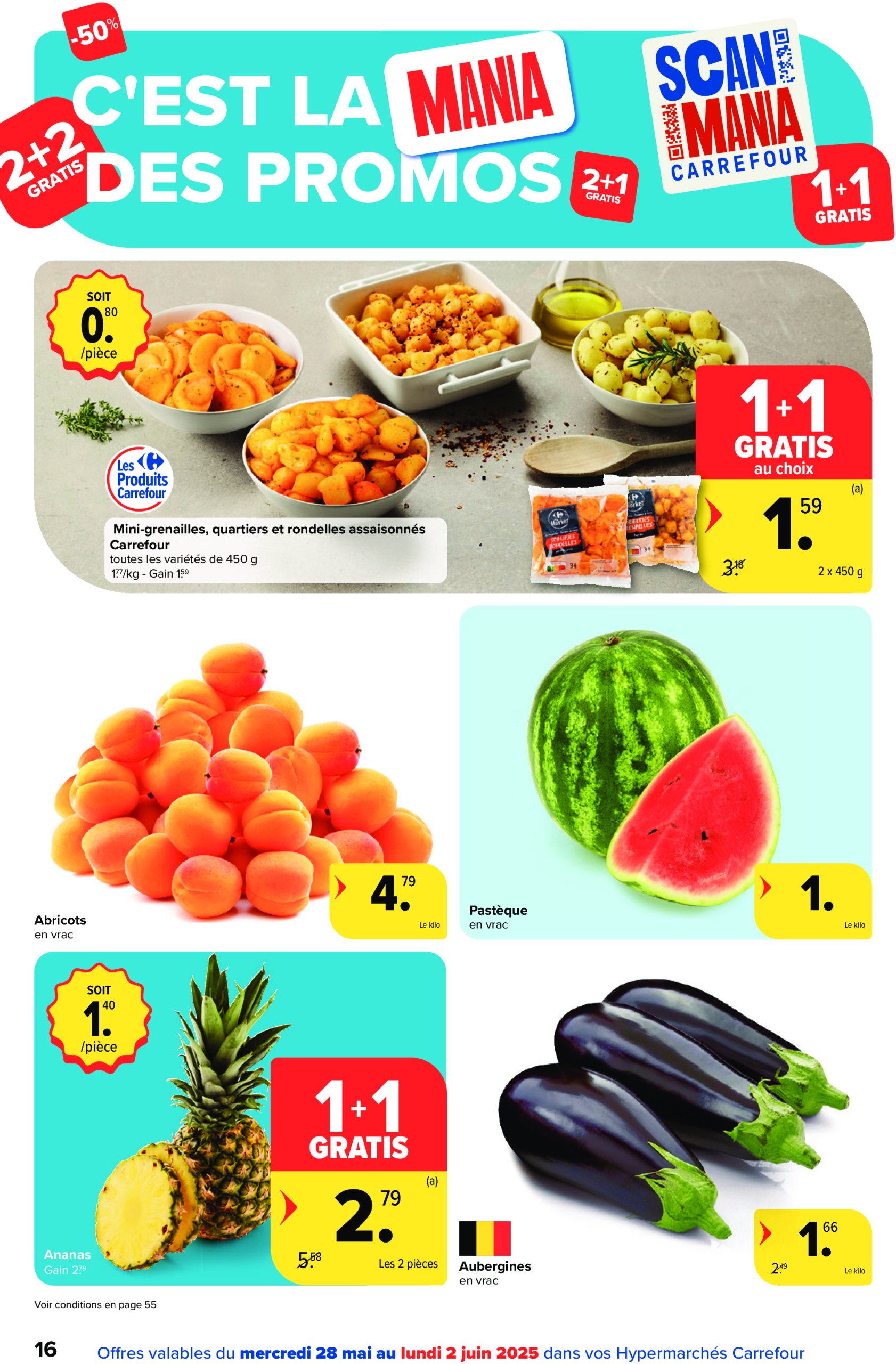 carrefour - Carrefour Hypermarchés folder geldig vanaf 28/05 - 10/06 - page: 16 carrefour - Carrefour Hypermarchés folder geldig vanaf 28/05 - 10/06 - page: 16