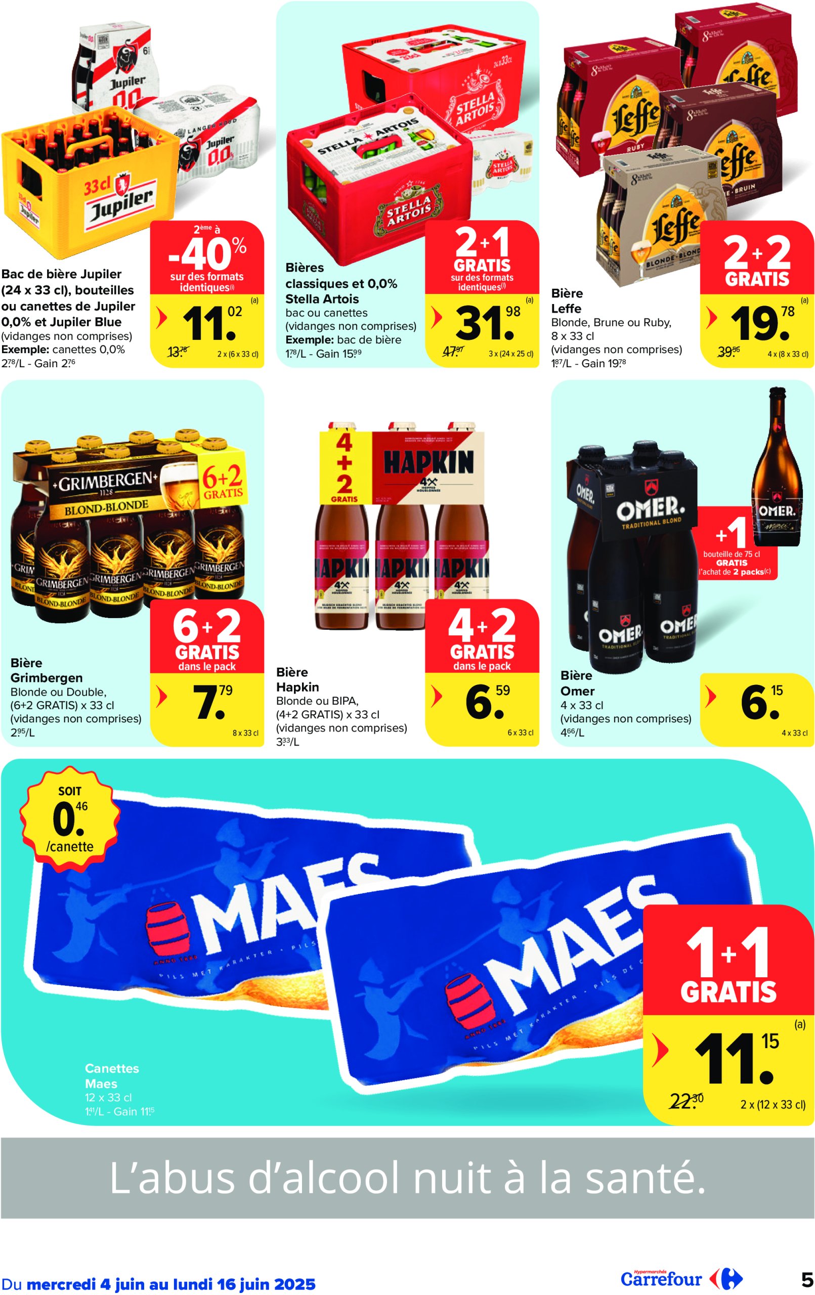 carrefour - Carrefour Hypermarchés folder geldig vanaf 04/06 - 16/06 - page: 5
