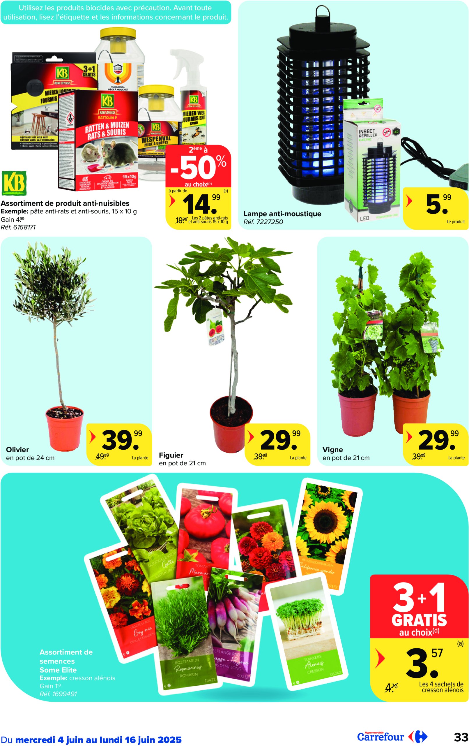carrefour - Carrefour Hypermarchés folder geldig vanaf 04/06 - 16/06 - page: 33