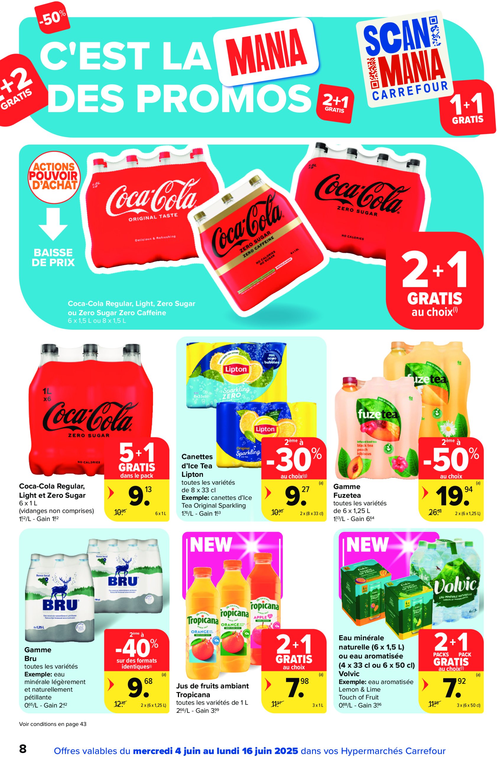 carrefour - Carrefour Hypermarchés folder geldig vanaf 04/06 - 16/06 - page: 8