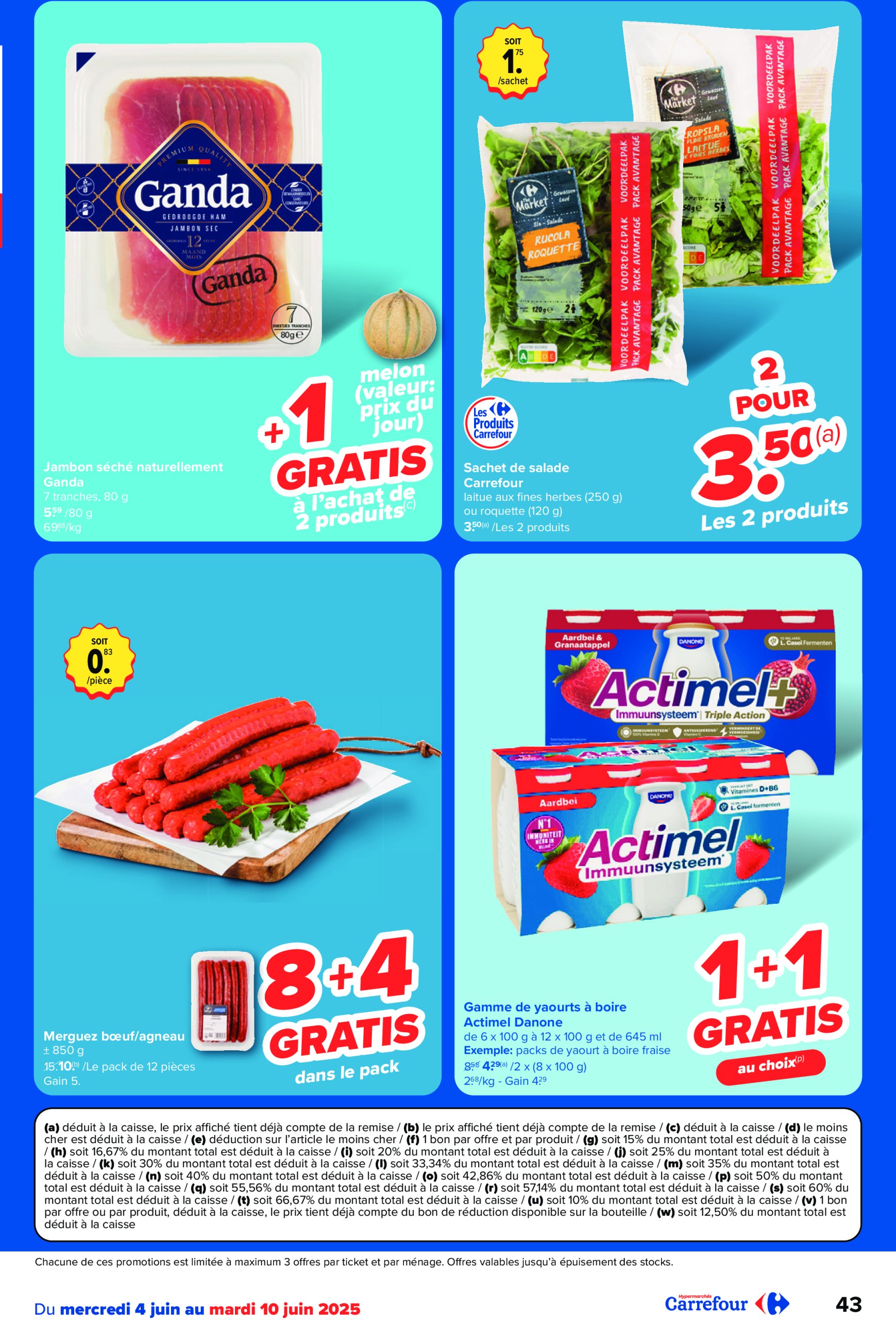 carrefour - Carrefour Hypermarchés folder geldig vanaf 04/06 - 16/06 - page: 43