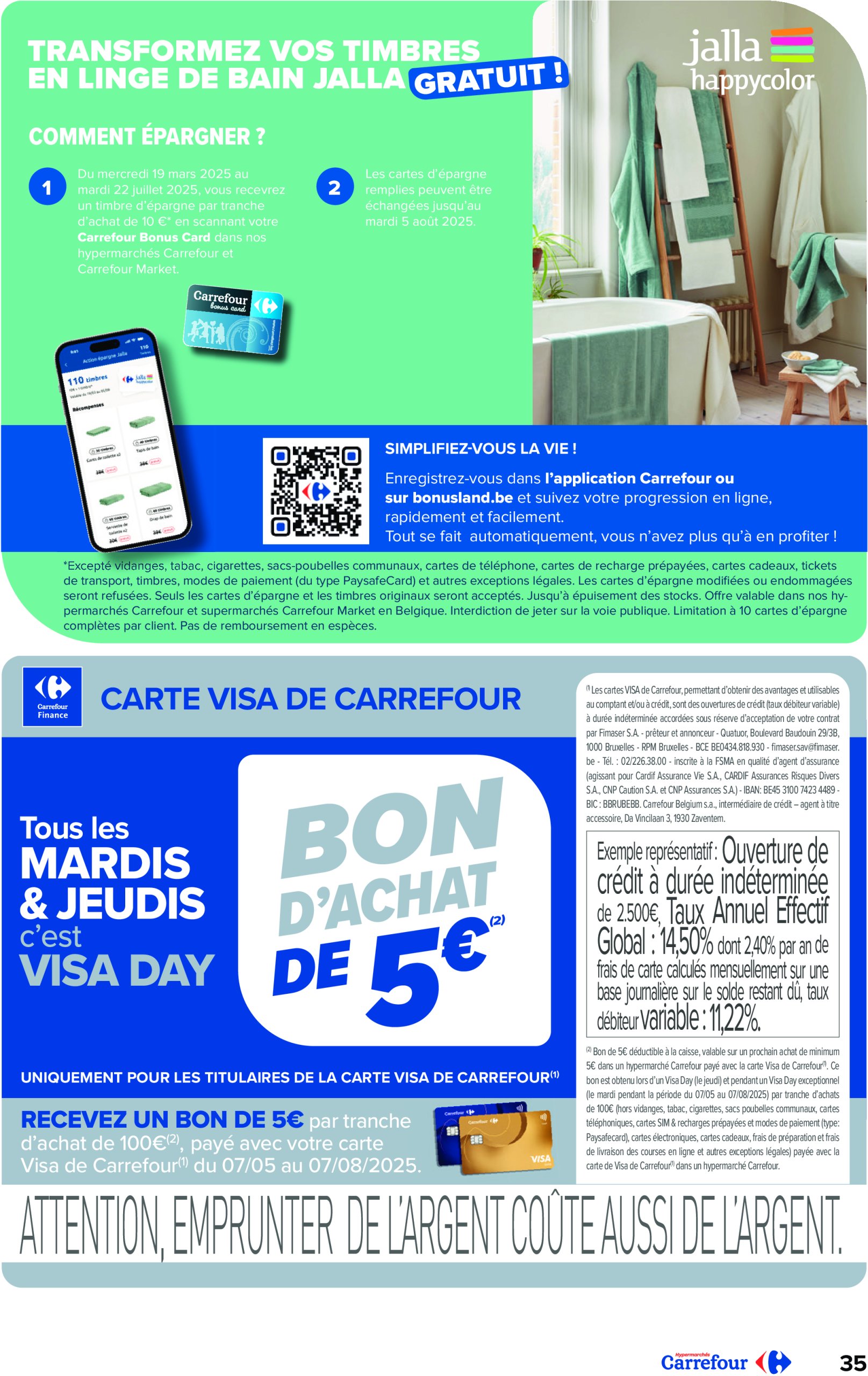 carrefour - Carrefour Hypermarchés folder geldig vanaf 04/06 - 16/06 - page: 35