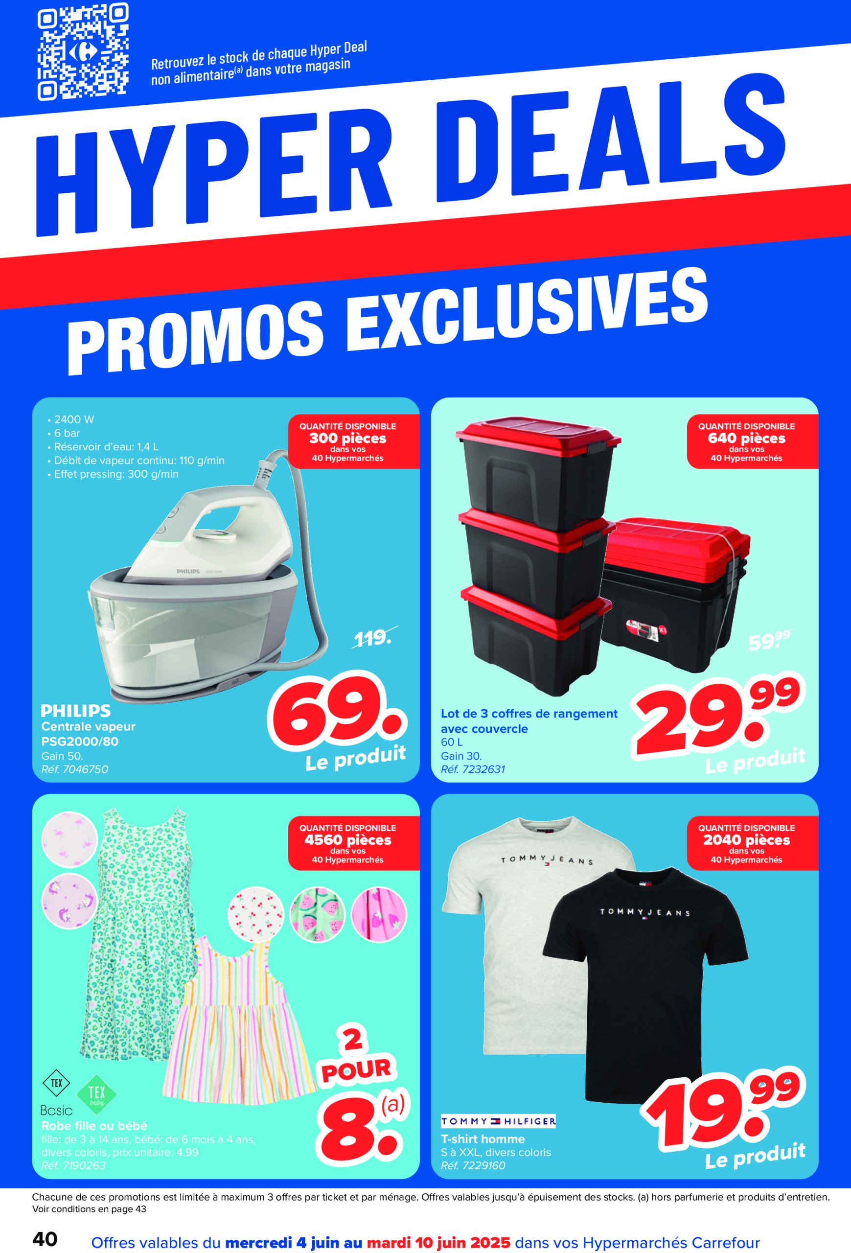 carrefour - Carrefour Hypermarchés folder geldig vanaf 04/06 - 16/06 - page: 40
