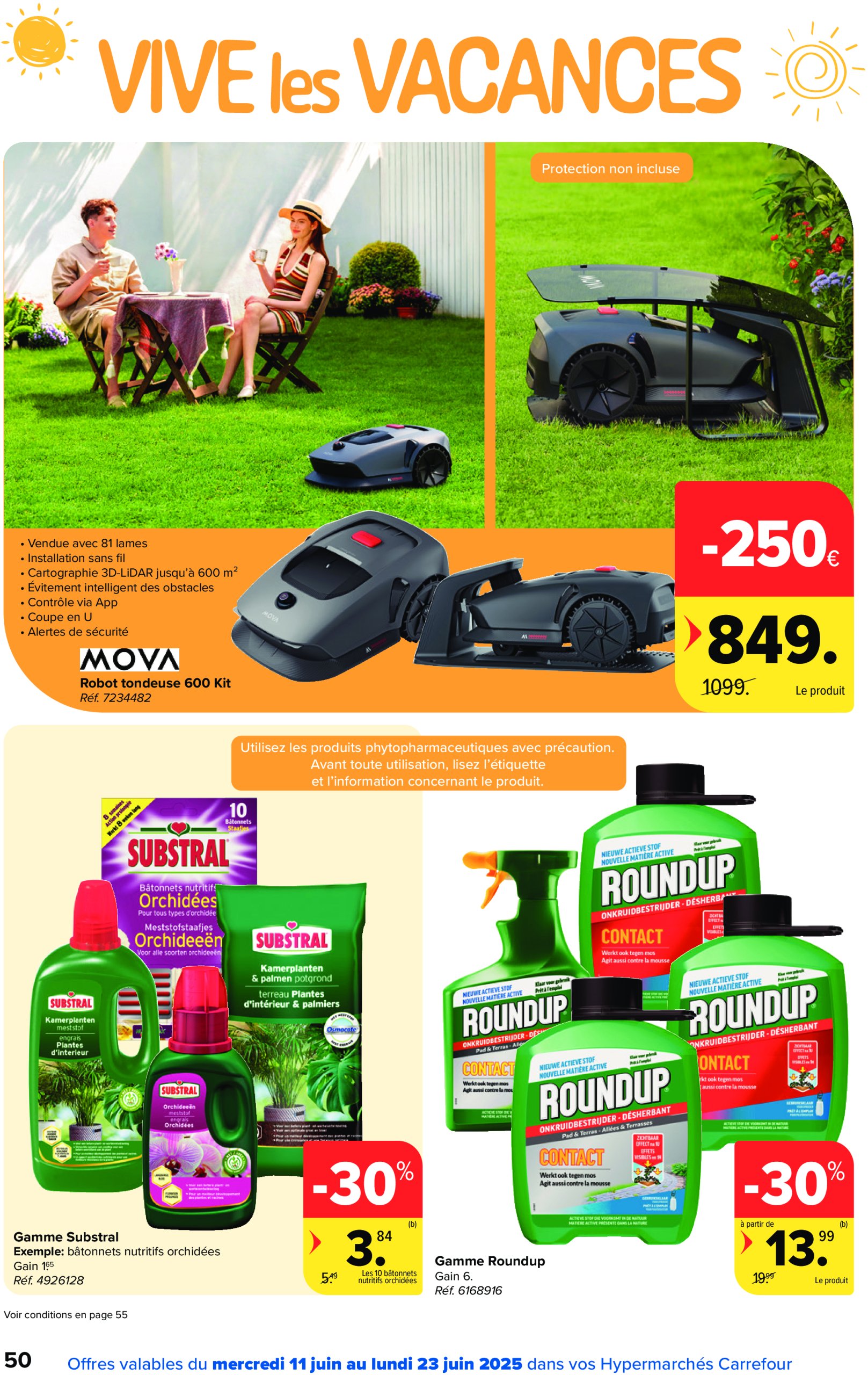 carrefour - Carrefour Hypermarchés folder geldig vanaf 11/06 - 23/06 - page: 50 carrefour - Carrefour Hypermarchés folder geldig vanaf 11/06 - 23/06 - page: 50