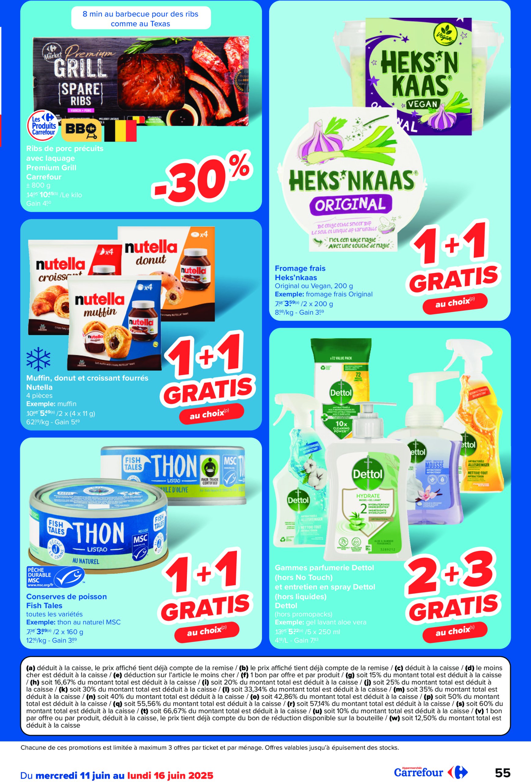 carrefour - Carrefour Hypermarchés folder geldig vanaf 11/06 - 23/06 - page: 55 carrefour - Carrefour Hypermarchés folder geldig vanaf 11/06 - 23/06 - page: 55