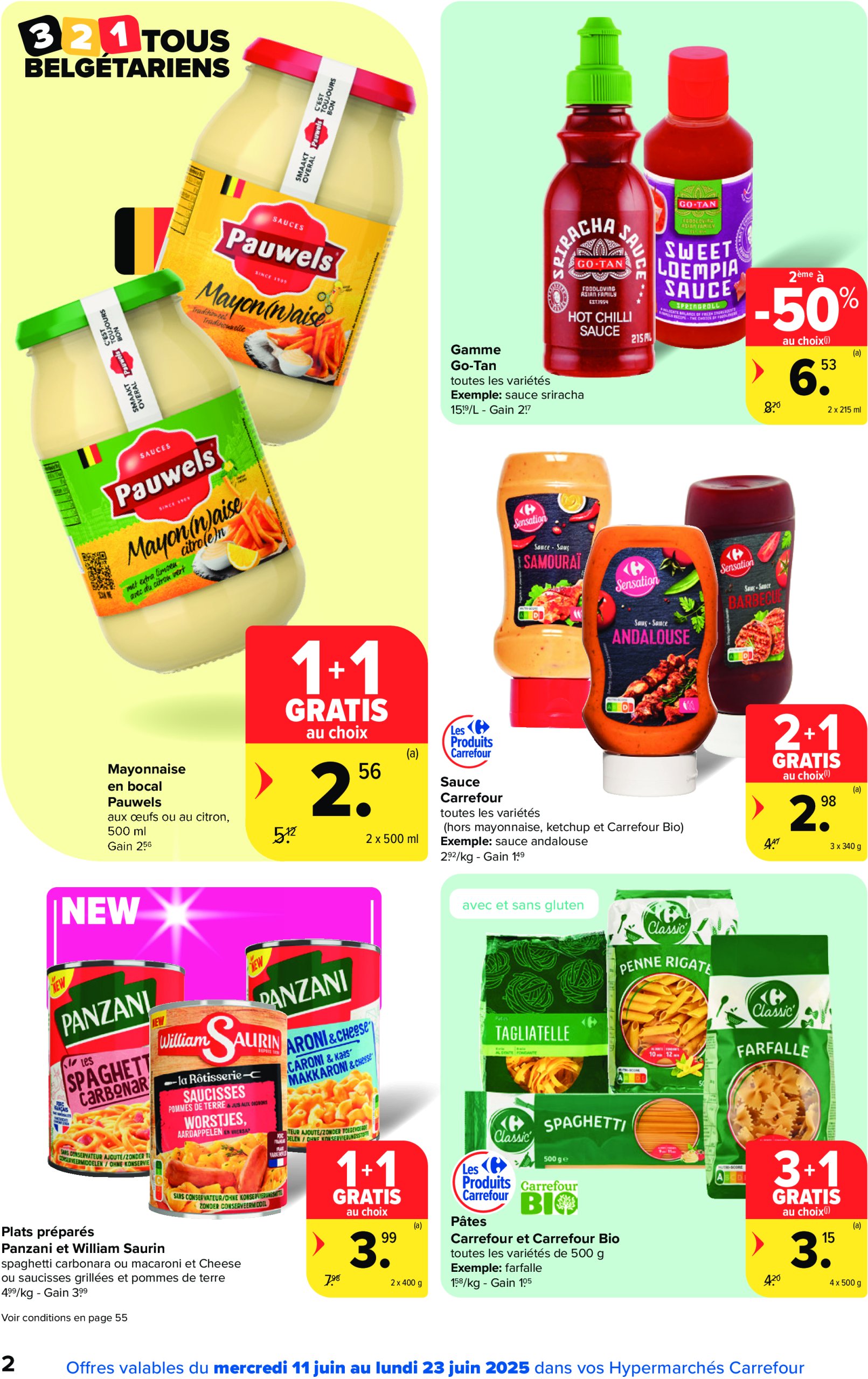 carrefour - Carrefour Hypermarchés folder geldig vanaf 11/06 - 23/06 - page: 2 carrefour - Carrefour Hypermarchés folder geldig vanaf 11/06 - 23/06 - page: 2