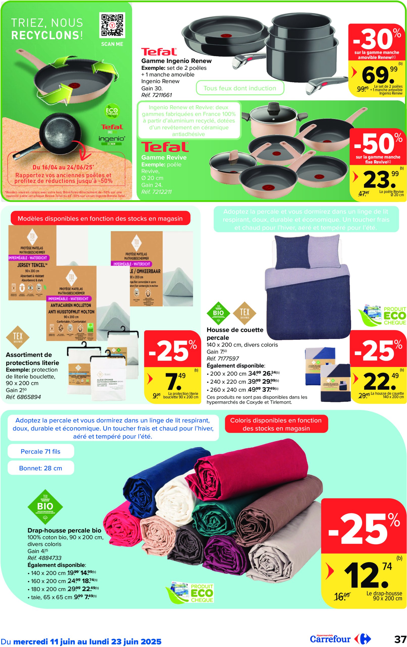 carrefour - Carrefour Hypermarchés folder geldig vanaf 11/06 - 23/06 - page: 37 carrefour - Carrefour Hypermarchés folder geldig vanaf 11/06 - 23/06 - page: 37