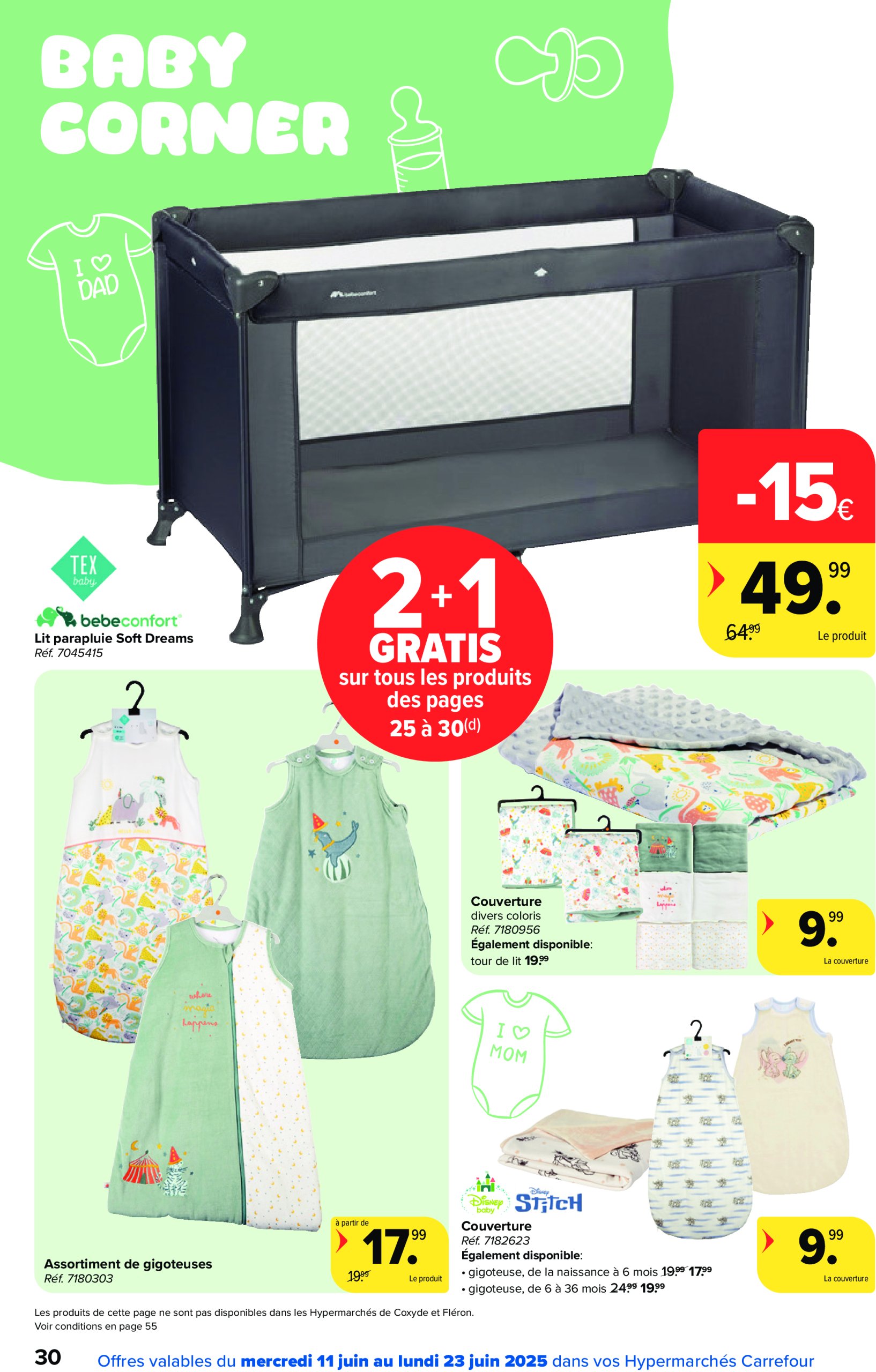 carrefour - Carrefour Hypermarchés folder geldig vanaf 11/06 - 23/06 - page: 30 carrefour - Carrefour Hypermarchés folder geldig vanaf 11/06 - 23/06 - page: 30