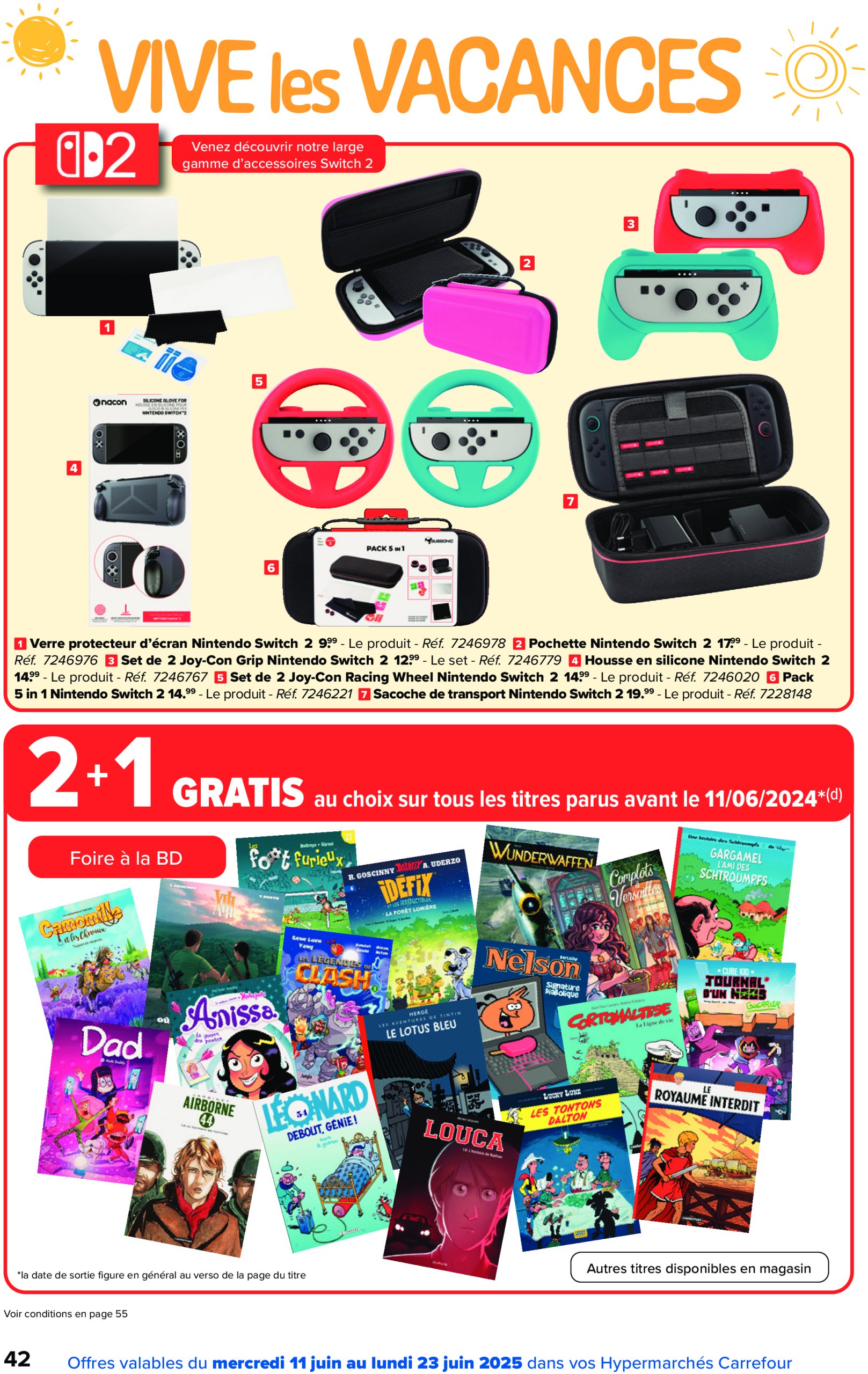 carrefour - Carrefour Hypermarchés folder geldig vanaf 11/06 - 23/06 - page: 42 carrefour - Carrefour Hypermarchés folder geldig vanaf 11/06 - 23/06 - page: 42