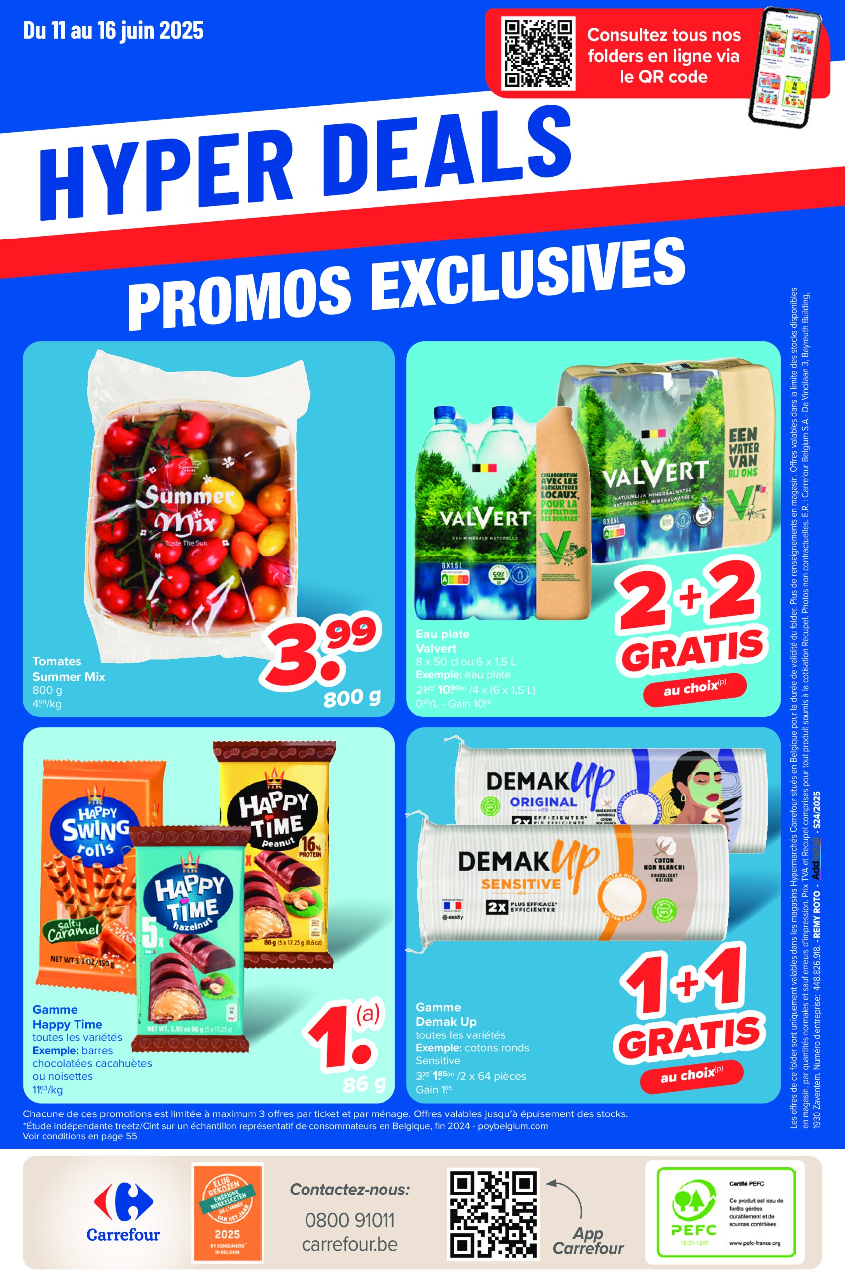 carrefour - Carrefour Hypermarchés folder geldig vanaf 11/06 - 23/06 - page: 56 carrefour - Carrefour Hypermarchés folder geldig vanaf 11/06 - 23/06 - page: 56