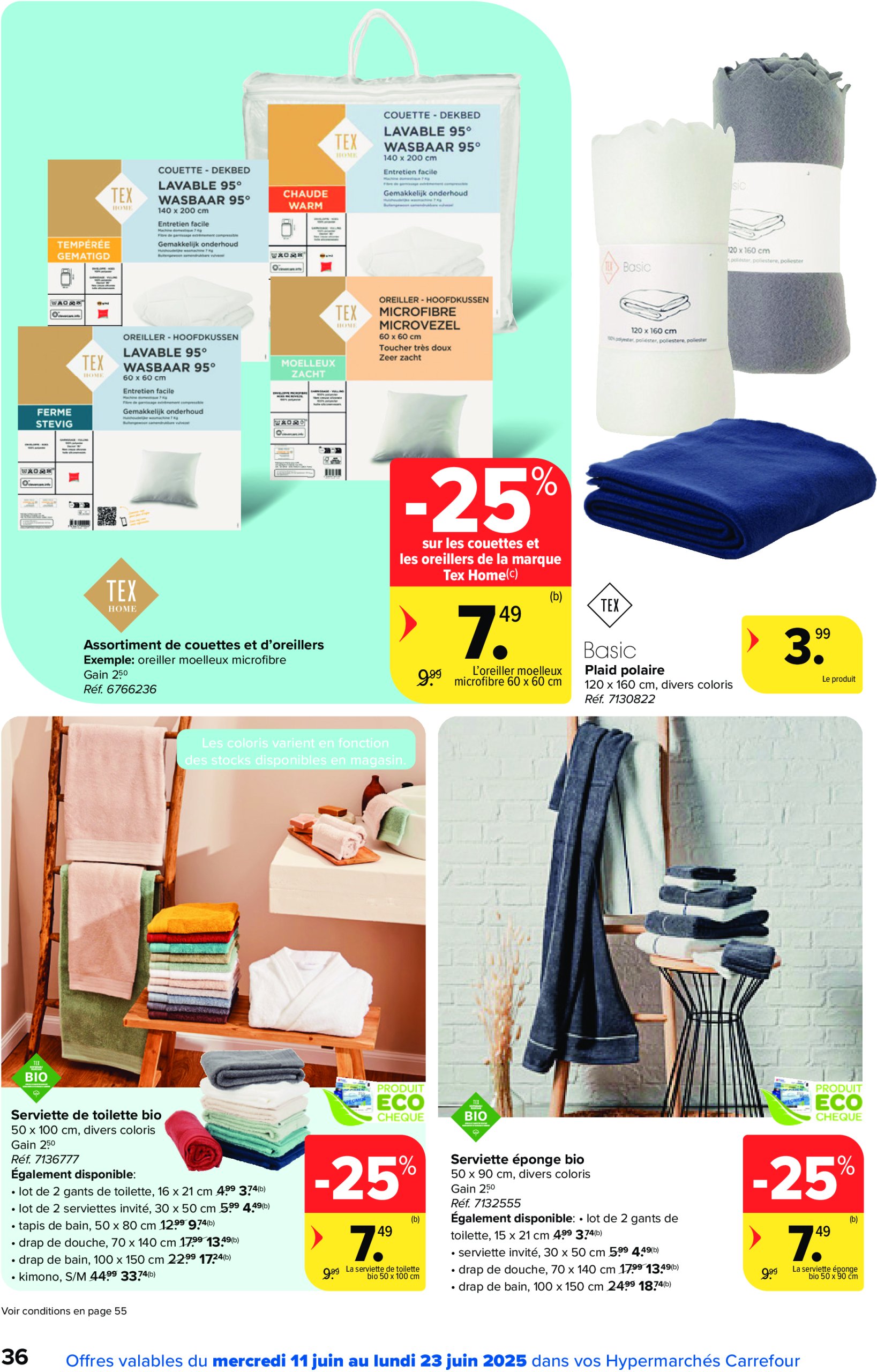 carrefour - Carrefour Hypermarchés folder geldig vanaf 11/06 - 23/06 - page: 36 carrefour - Carrefour Hypermarchés folder geldig vanaf 11/06 - 23/06 - page: 36