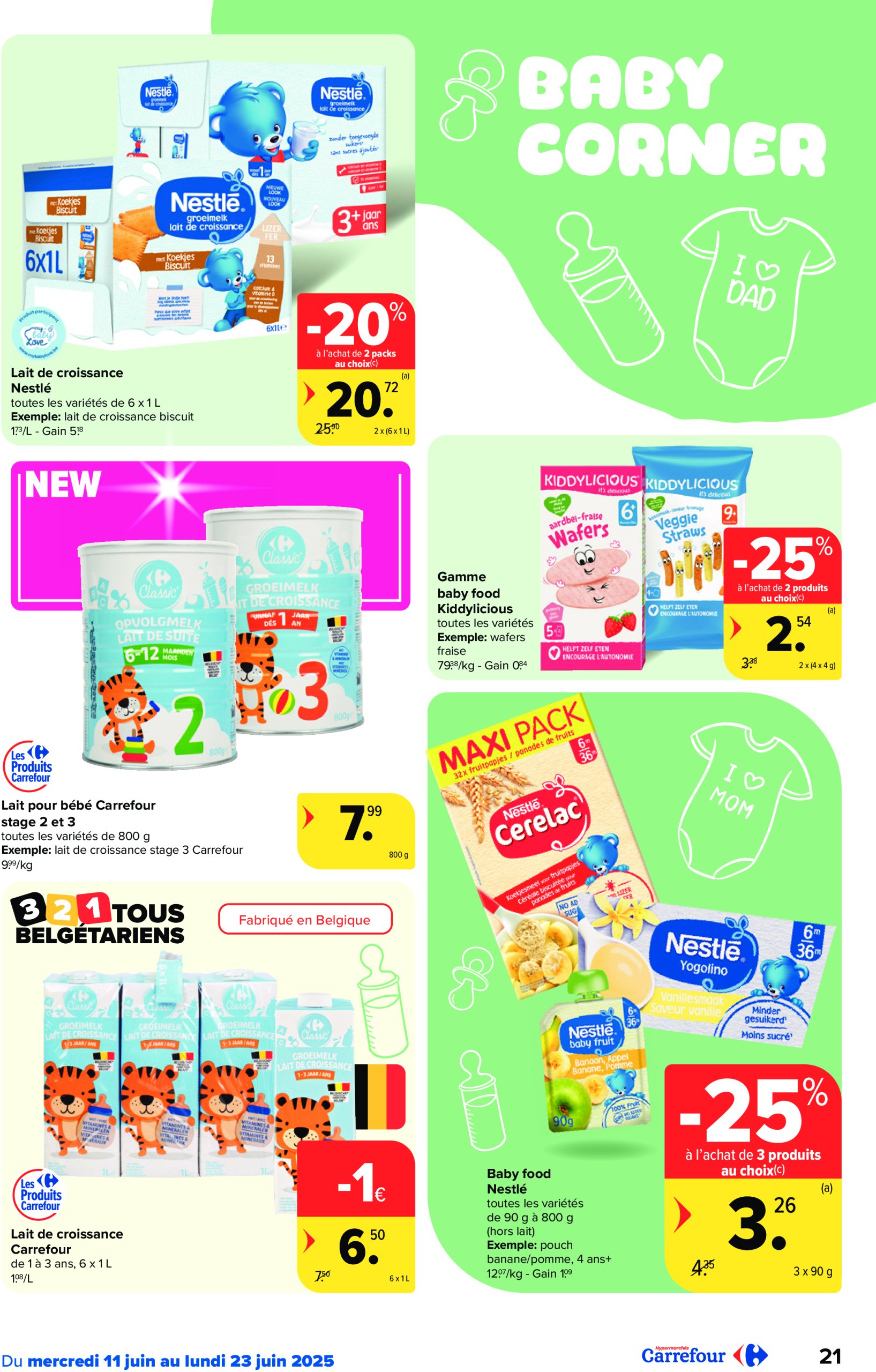 carrefour - Carrefour Hypermarchés folder geldig vanaf 11/06 - 23/06 - page: 21 carrefour - Carrefour Hypermarchés folder geldig vanaf 11/06 - 23/06 - page: 21