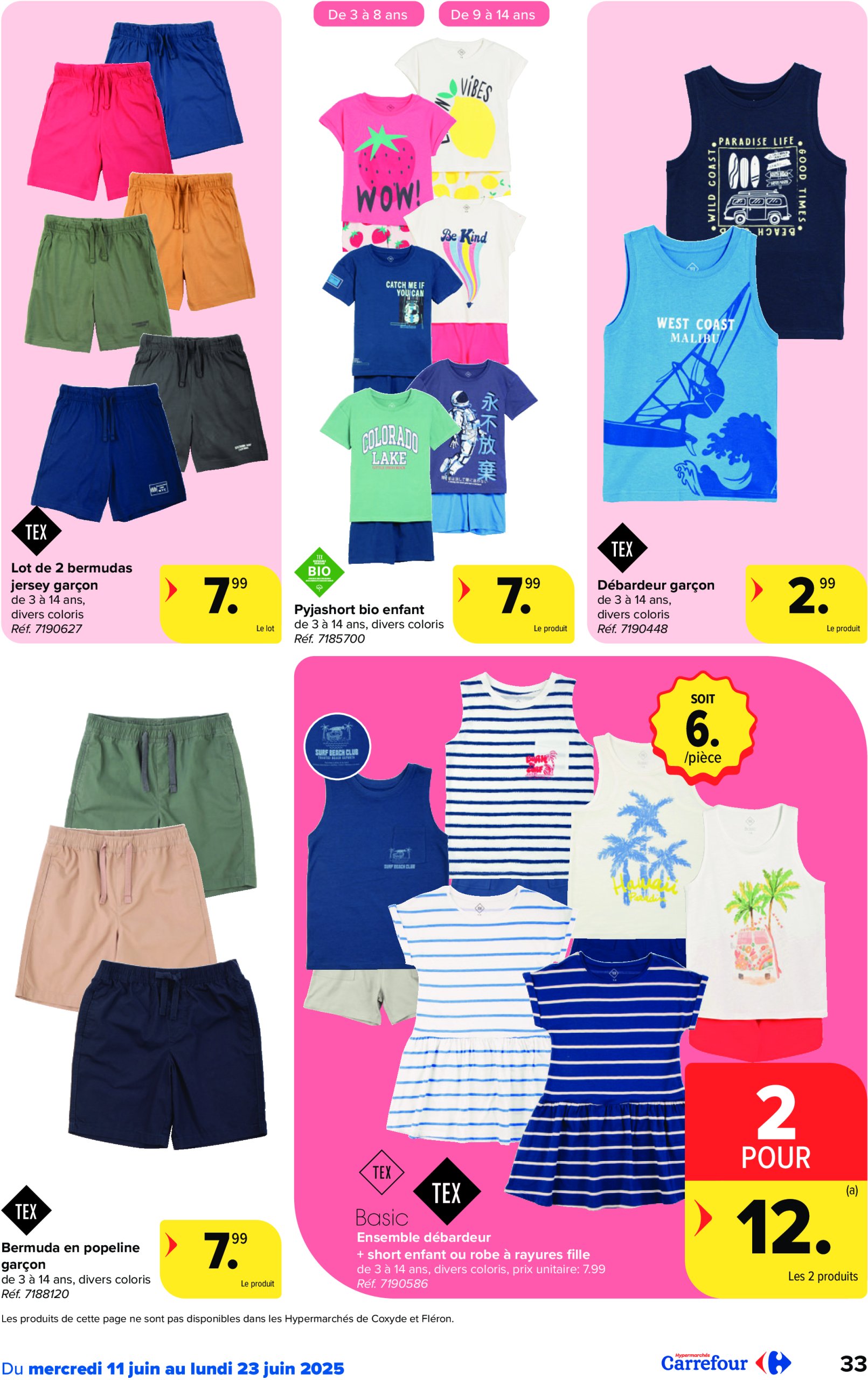 carrefour - Carrefour Hypermarchés folder geldig vanaf 11/06 - 23/06 - page: 33 carrefour - Carrefour Hypermarchés folder geldig vanaf 11/06 - 23/06 - page: 33