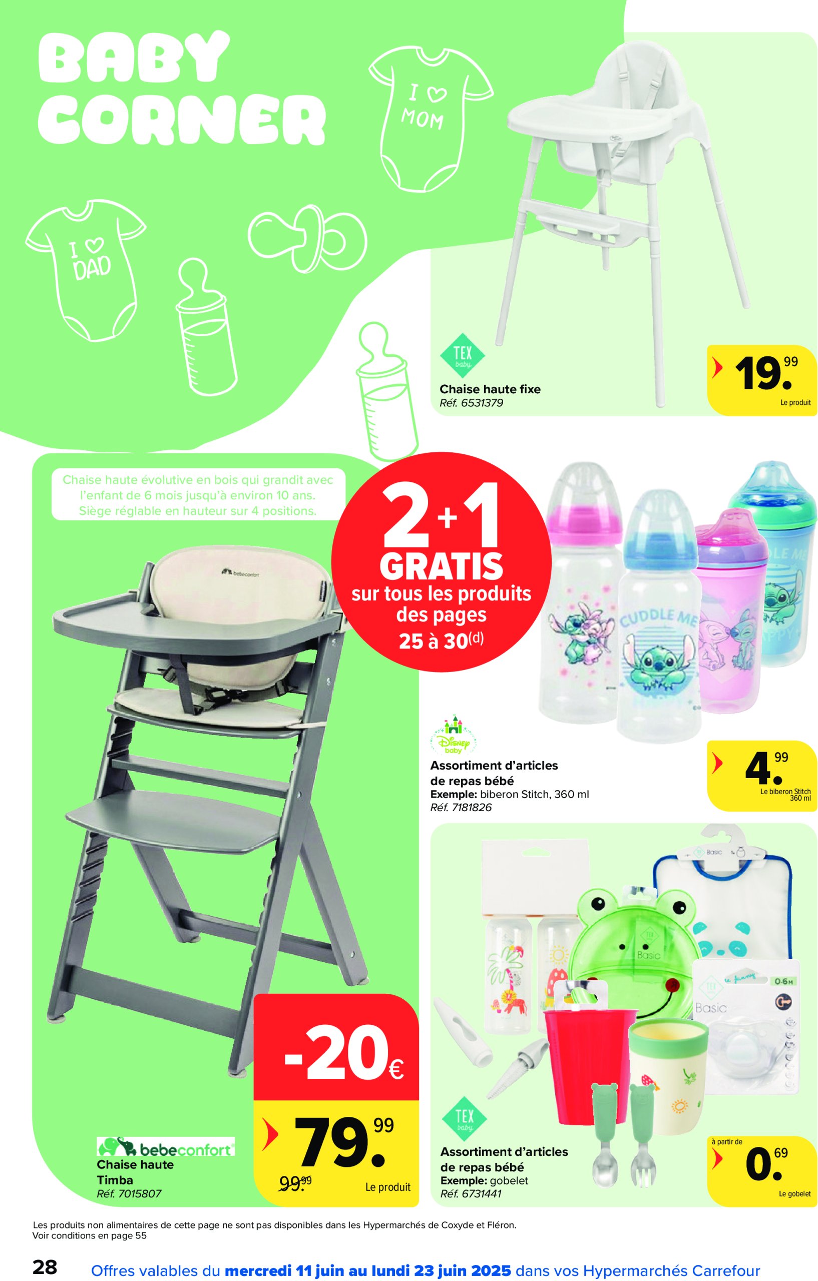 carrefour - Carrefour Hypermarchés folder geldig vanaf 11/06 - 23/06 - page: 28 carrefour - Carrefour Hypermarchés folder geldig vanaf 11/06 - 23/06 - page: 28