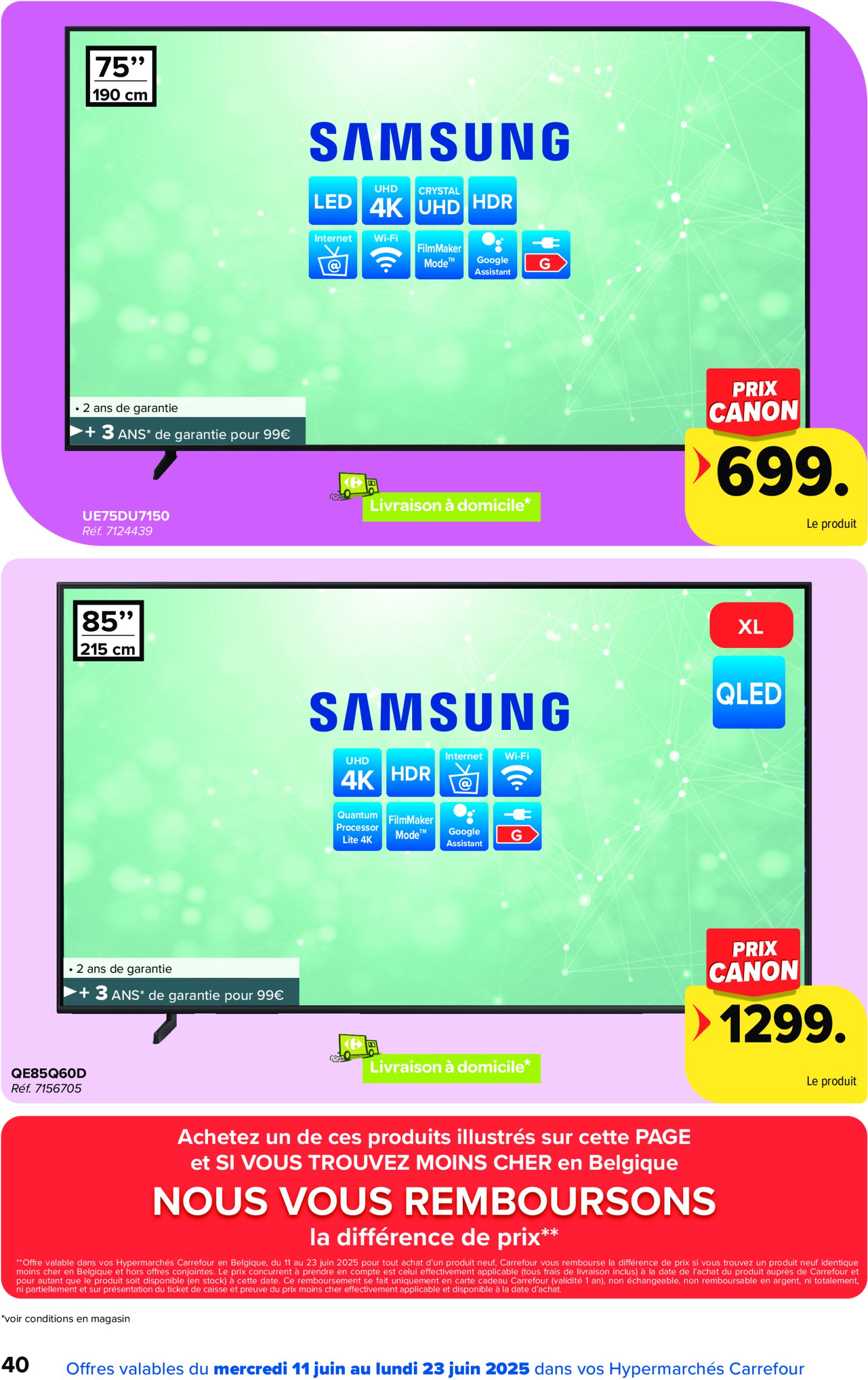 carrefour - Carrefour Hypermarchés folder geldig vanaf 11/06 - 23/06 - page: 40 carrefour - Carrefour Hypermarchés folder geldig vanaf 11/06 - 23/06 - page: 40
