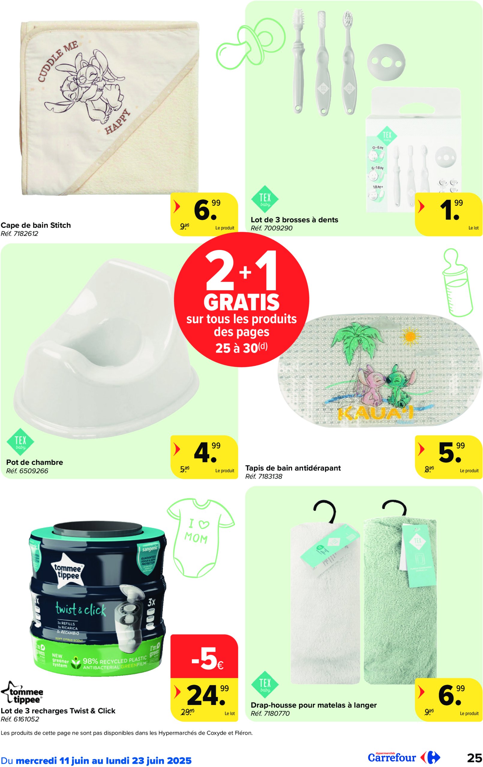 carrefour - Carrefour Hypermarchés folder geldig vanaf 11/06 - 23/06 - page: 25 carrefour - Carrefour Hypermarchés folder geldig vanaf 11/06 - 23/06 - page: 25