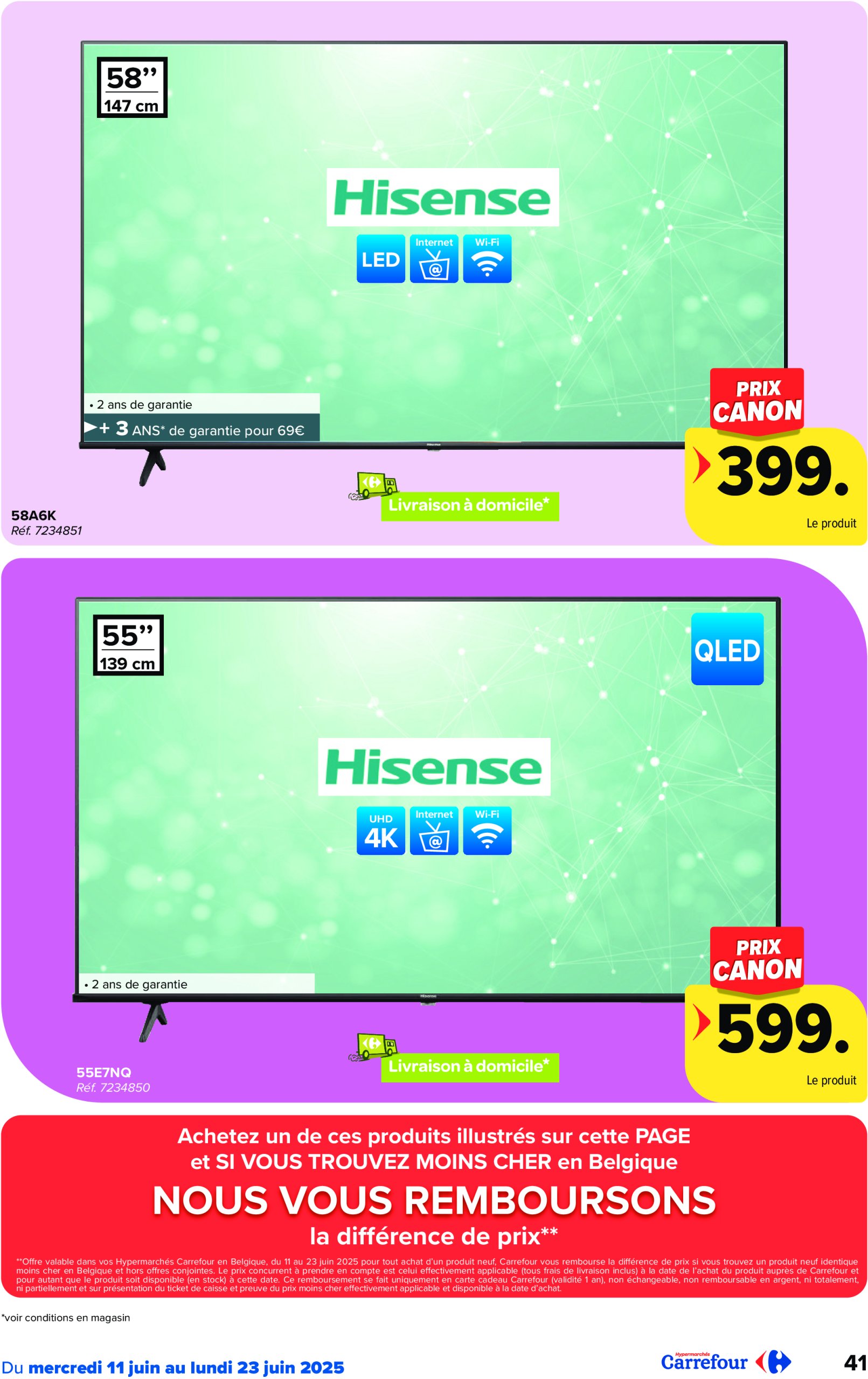 carrefour - Carrefour Hypermarchés folder geldig vanaf 11/06 - 23/06 - page: 41 carrefour - Carrefour Hypermarchés folder geldig vanaf 11/06 - 23/06 - page: 41