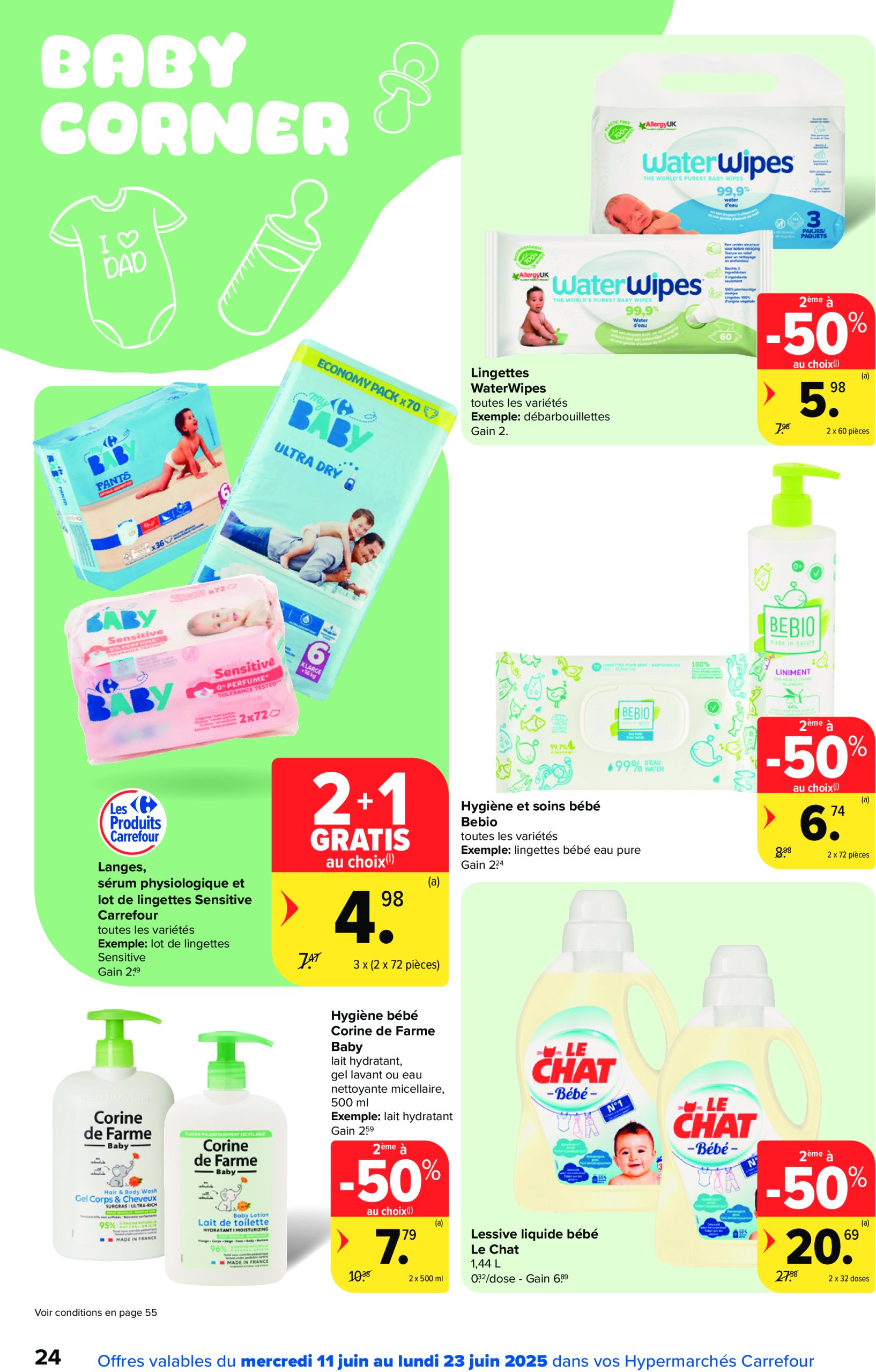 carrefour - Carrefour Hypermarchés folder geldig vanaf 11/06 - 23/06 - page: 24 carrefour - Carrefour Hypermarchés folder geldig vanaf 11/06 - 23/06 - page: 24