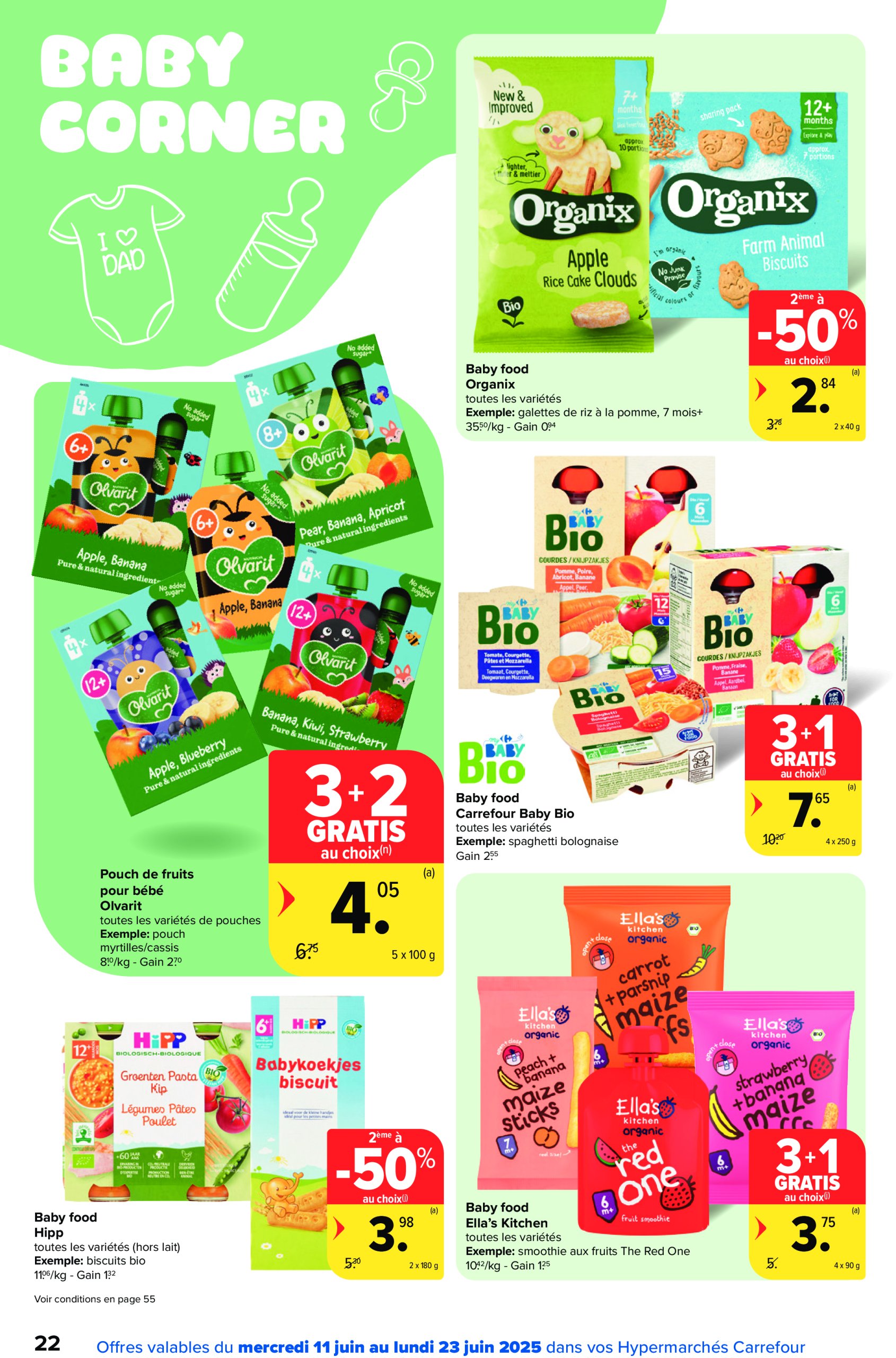 carrefour - Carrefour Hypermarchés folder geldig vanaf 11/06 - 23/06 - page: 22 carrefour - Carrefour Hypermarchés folder geldig vanaf 11/06 - 23/06 - page: 22