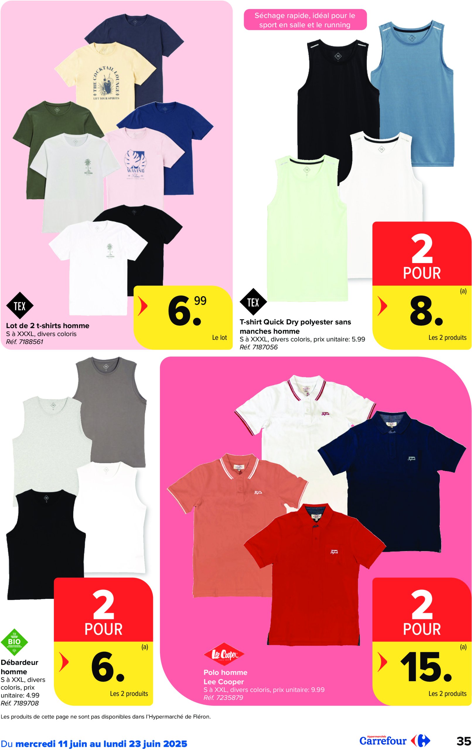 carrefour - Carrefour Hypermarchés folder geldig vanaf 11/06 - 23/06 - page: 35 carrefour - Carrefour Hypermarchés folder geldig vanaf 11/06 - 23/06 - page: 35