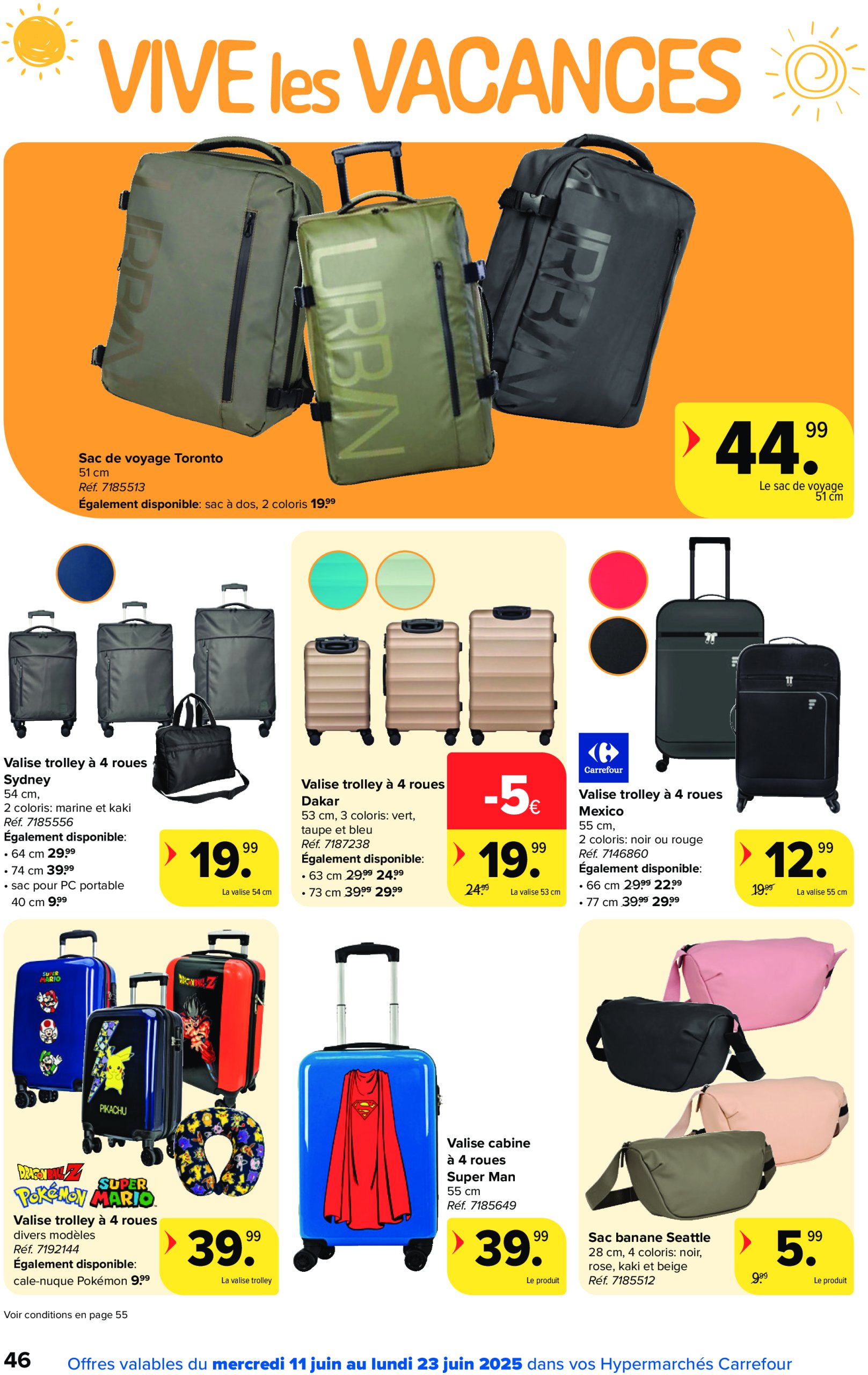 carrefour - Carrefour Hypermarchés folder geldig vanaf 11/06 - 23/06 - page: 46 carrefour - Carrefour Hypermarchés folder geldig vanaf 11/06 - 23/06 - page: 46