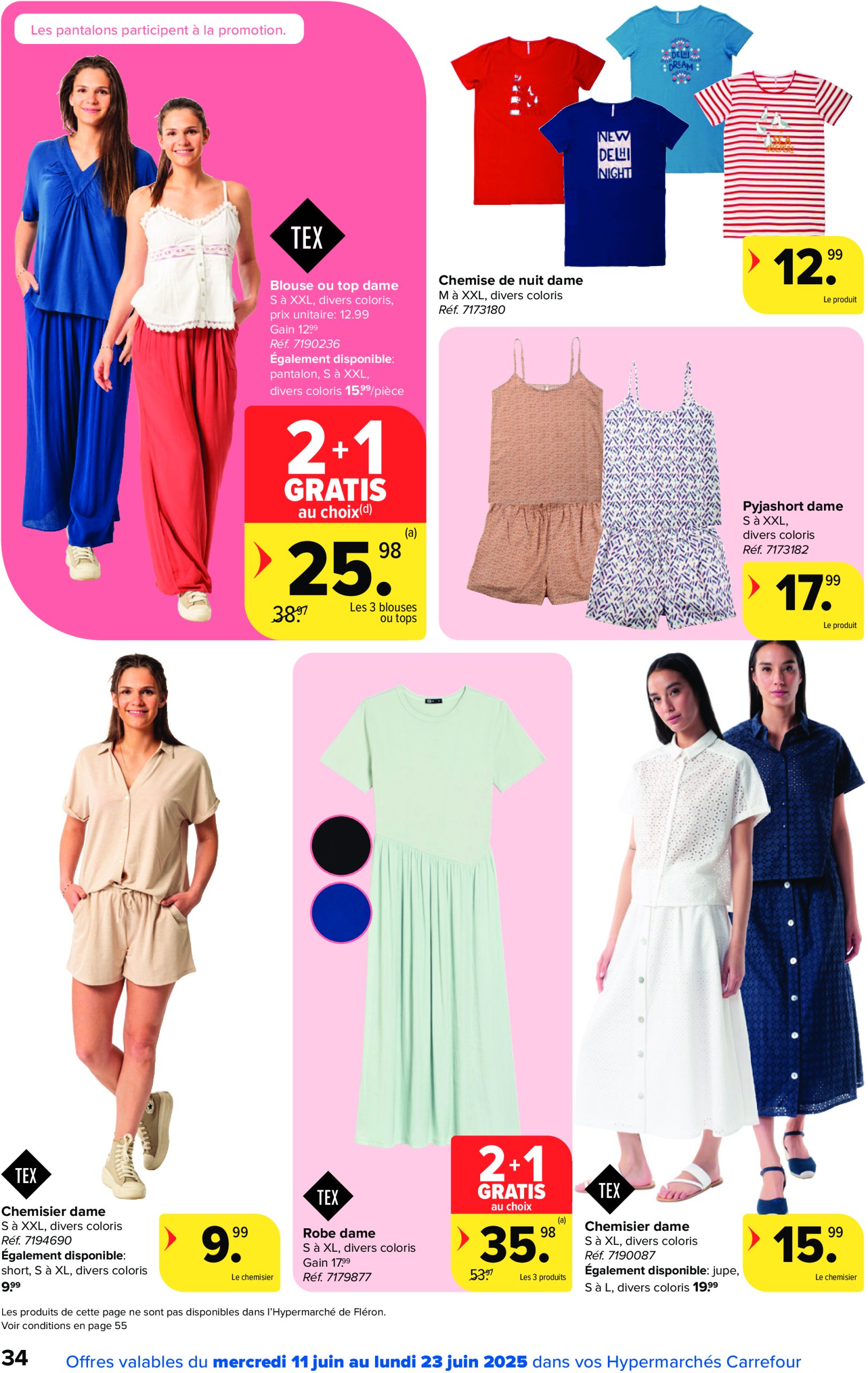 carrefour - Carrefour Hypermarchés folder geldig vanaf 11/06 - 23/06 - page: 34 carrefour - Carrefour Hypermarchés folder geldig vanaf 11/06 - 23/06 - page: 34