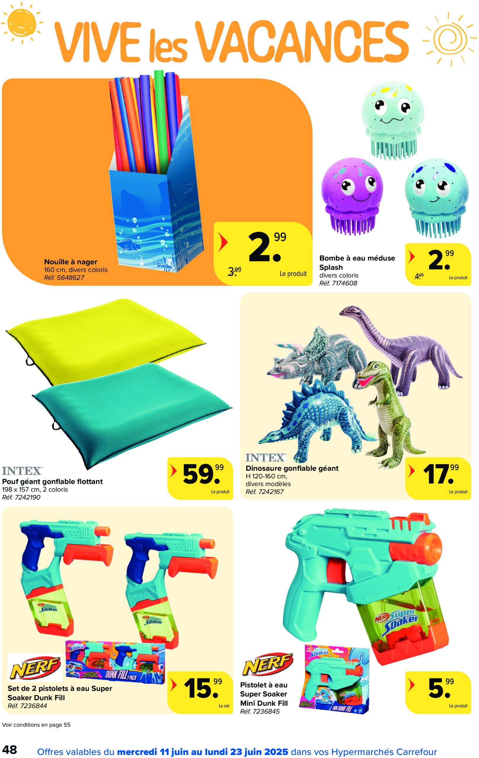 carrefour - Carrefour Hypermarchés folder geldig vanaf 11/06 - 23/06 - page: 48 carrefour - Carrefour Hypermarchés folder geldig vanaf 11/06 - 23/06 - page: 48