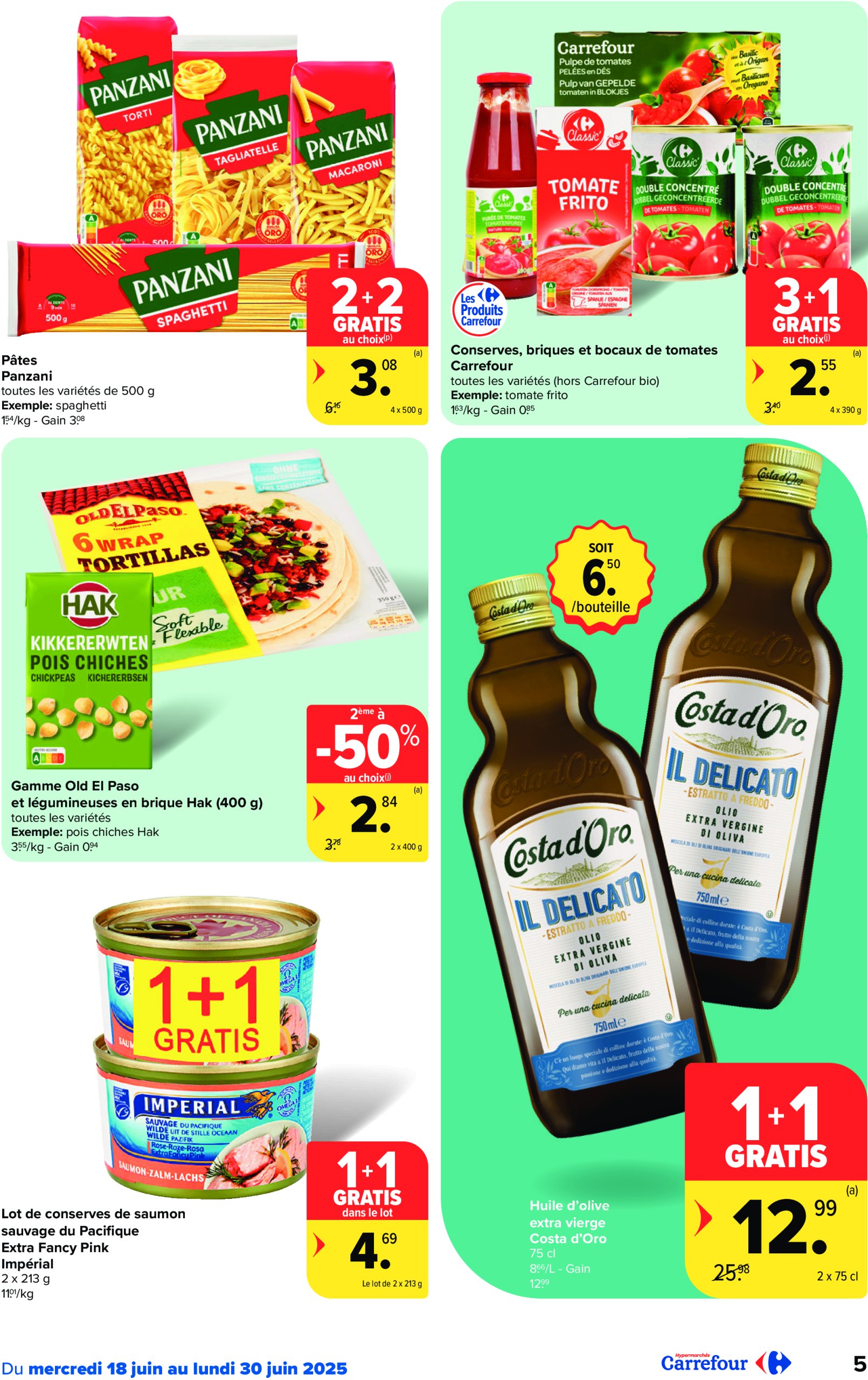 carrefour - Carrefour Hypermarchés folder geldig vanaf 18/06 - 30/06 - page: 5 carrefour - Carrefour Hypermarchés folder geldig vanaf 18/06 - 30/06 - page: 5
