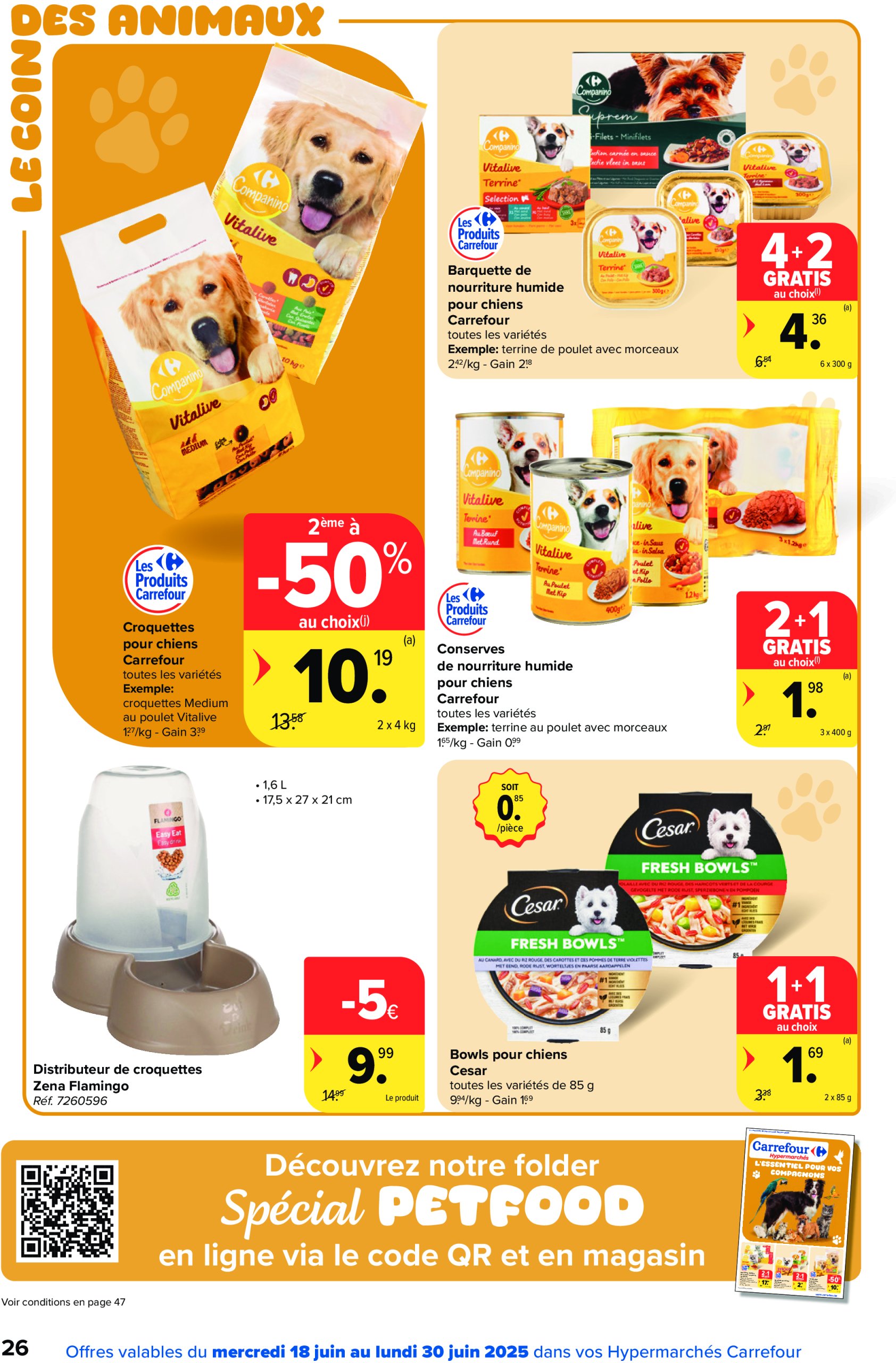 carrefour - Carrefour Hypermarchés folder geldig vanaf 18/06 - 30/06 - page: 26 carrefour - Carrefour Hypermarchés folder geldig vanaf 18/06 - 30/06 - page: 26