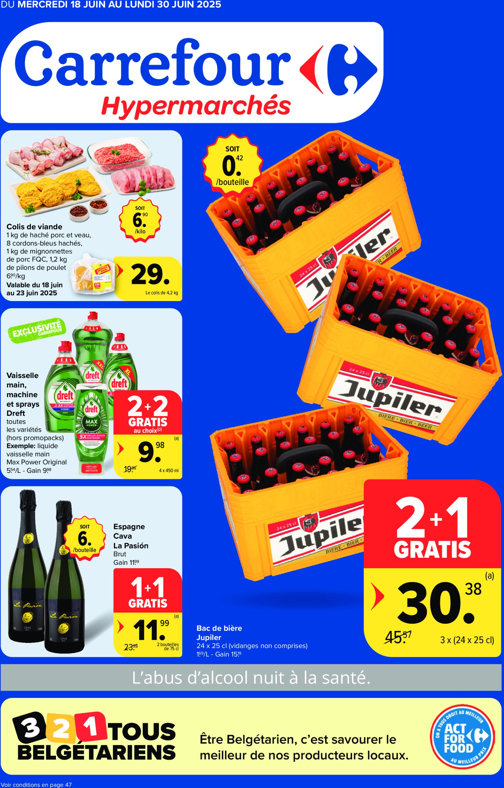 carrefour - Carrefour Hypermarchés folder geldig vanaf 18/06 - 30/06 - page: 1 carrefour - Carrefour Hypermarchés folder geldig vanaf 18/06 - 30/06 - page: 1