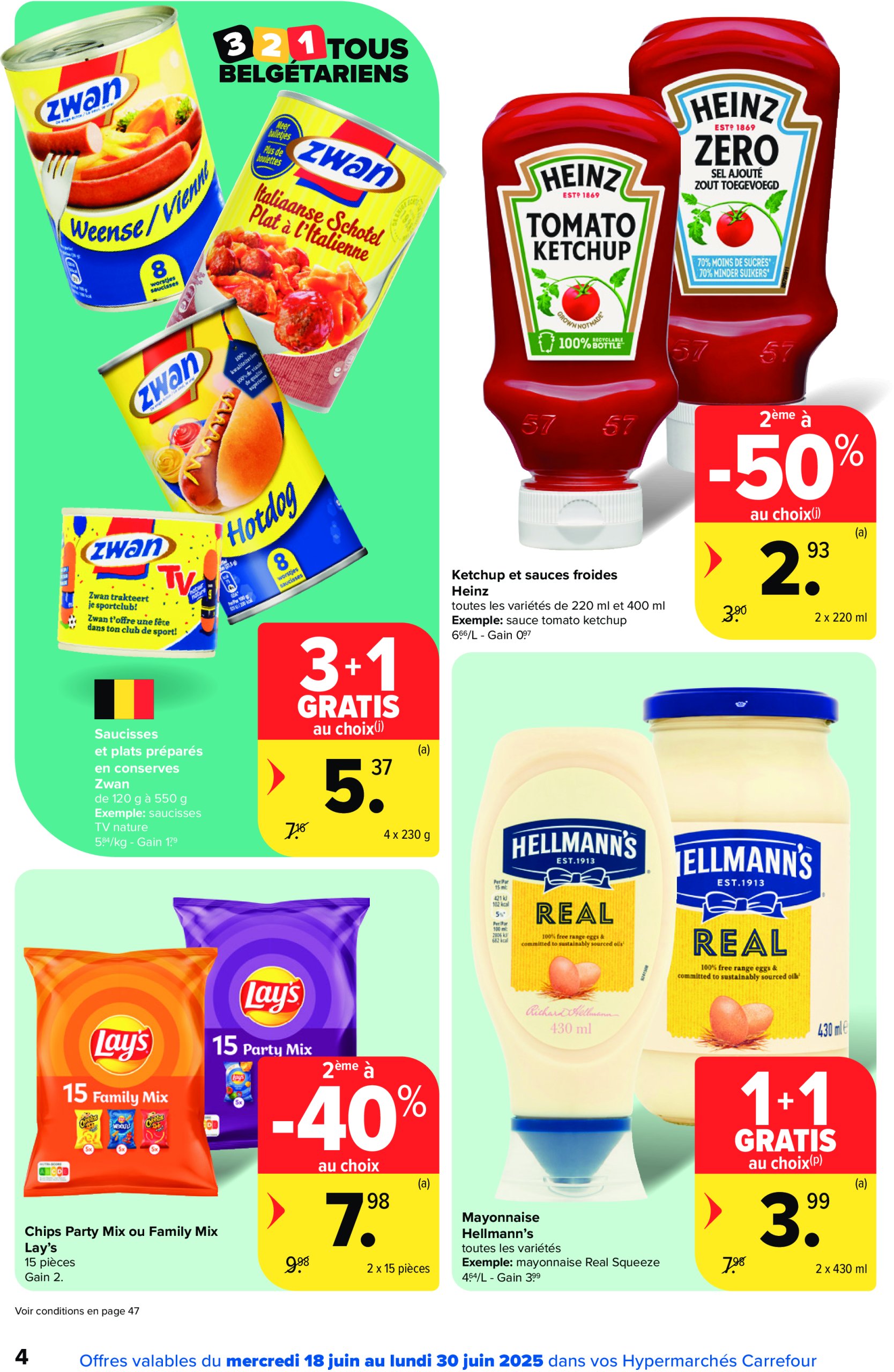 carrefour - Carrefour Hypermarchés folder geldig vanaf 18/06 - 30/06 - page: 4 carrefour - Carrefour Hypermarchés folder geldig vanaf 18/06 - 30/06 - page: 4