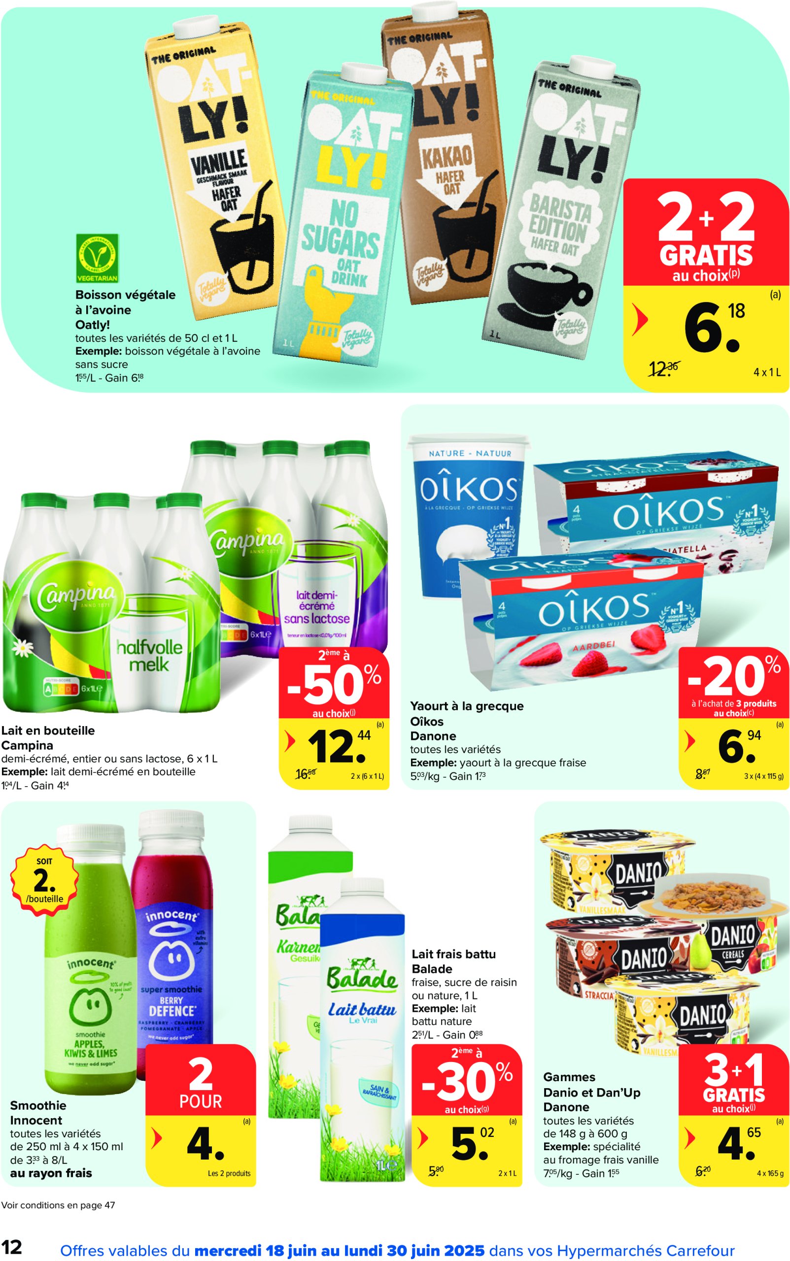 carrefour - Carrefour Hypermarchés folder geldig vanaf 18/06 - 30/06 - page: 12 carrefour - Carrefour Hypermarchés folder geldig vanaf 18/06 - 30/06 - page: 12