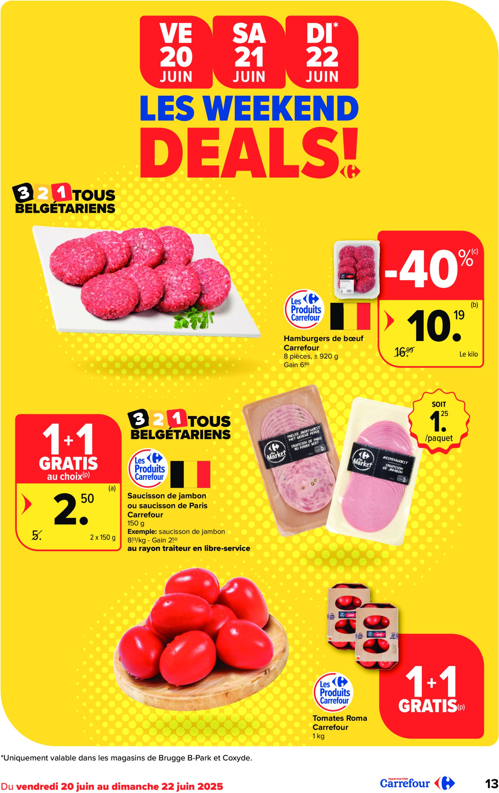 carrefour - Carrefour Hypermarchés folder geldig vanaf 18/06 - 30/06 - page: 13 carrefour - Carrefour Hypermarchés folder geldig vanaf 18/06 - 30/06 - page: 13