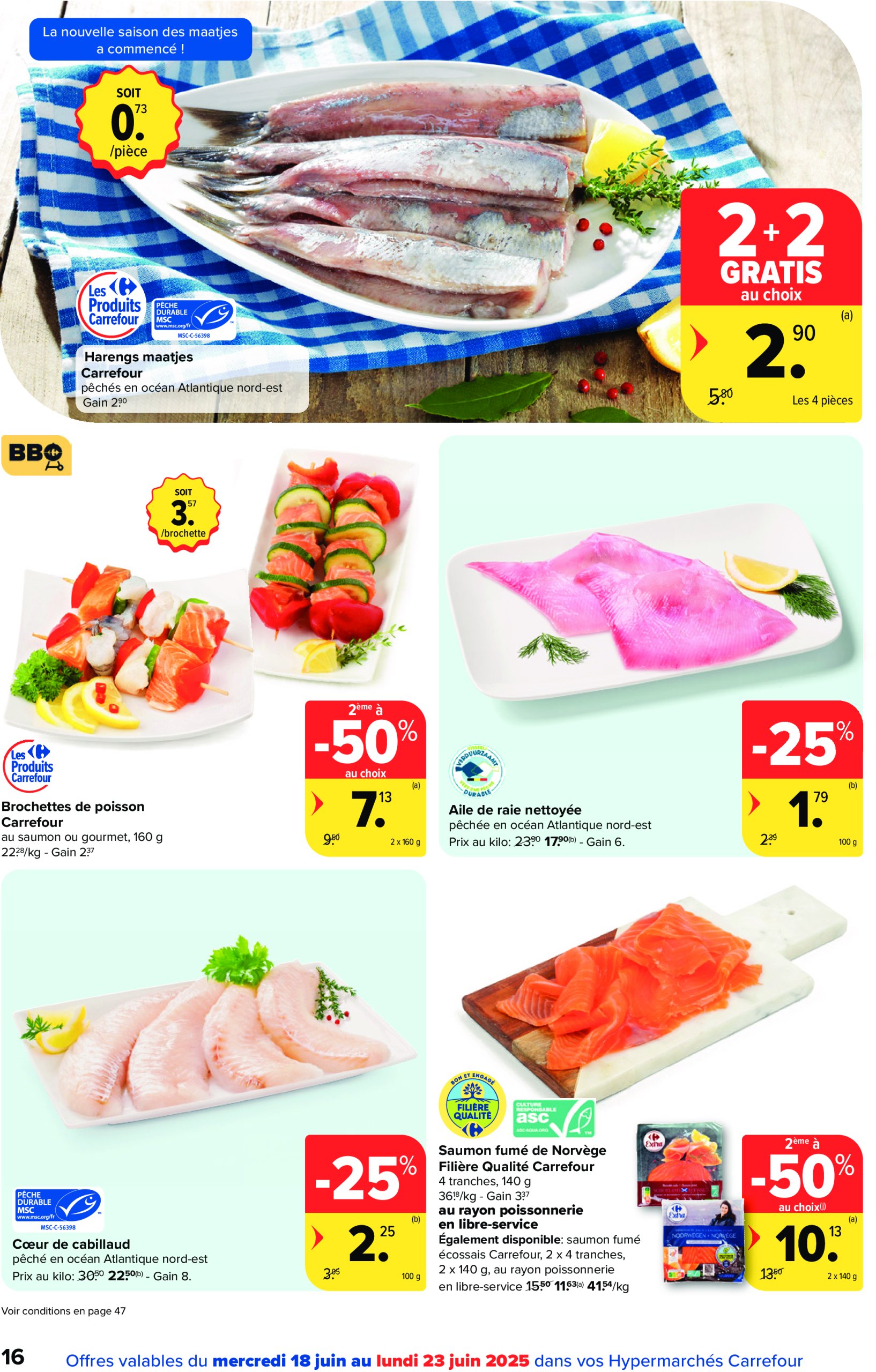 carrefour - Carrefour Hypermarchés folder geldig vanaf 18/06 - 30/06 - page: 16 carrefour - Carrefour Hypermarchés folder geldig vanaf 18/06 - 30/06 - page: 16