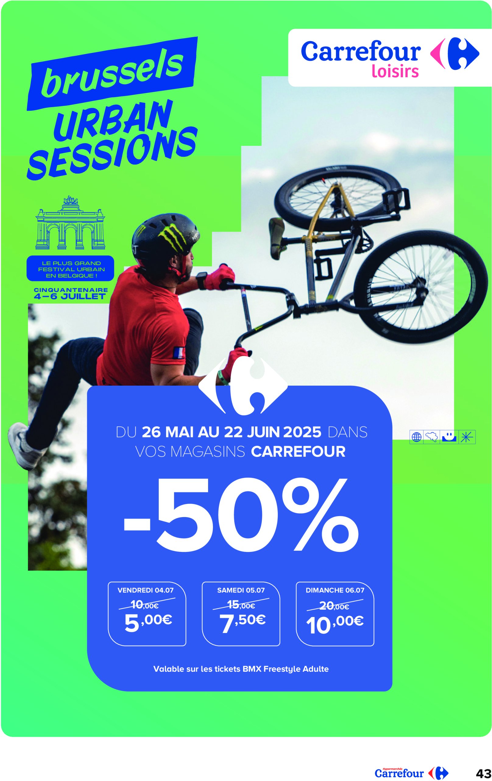 carrefour - Carrefour Hypermarchés folder geldig vanaf 18/06 - 30/06 - page: 43 carrefour - Carrefour Hypermarchés folder geldig vanaf 18/06 - 30/06 - page: 43