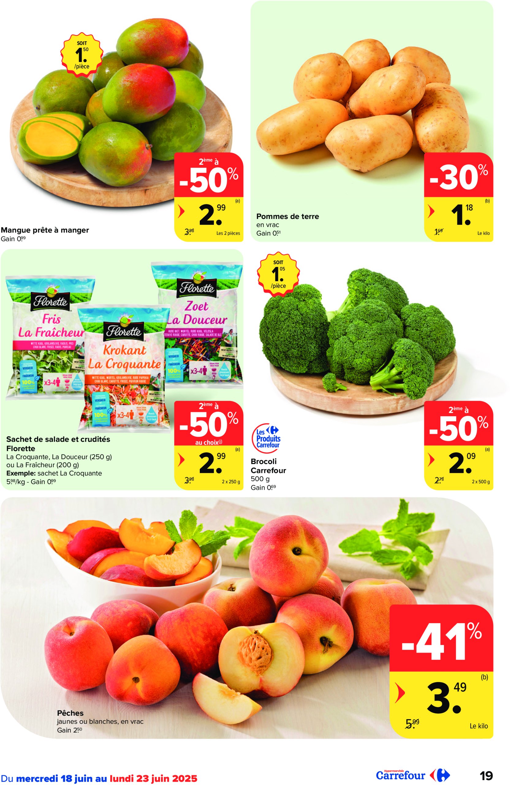 carrefour - Carrefour Hypermarchés folder geldig vanaf 18/06 - 30/06 - page: 19 carrefour - Carrefour Hypermarchés folder geldig vanaf 18/06 - 30/06 - page: 19
