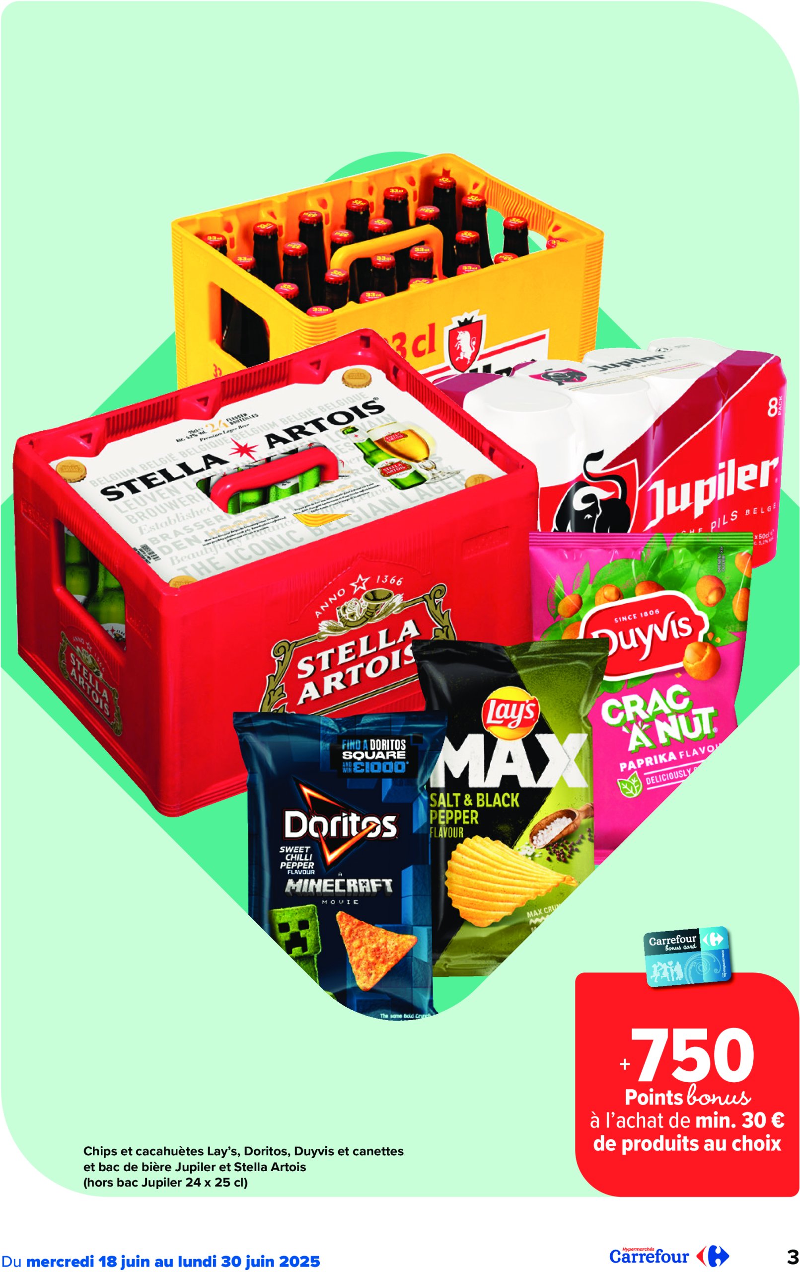 carrefour - Carrefour Hypermarchés folder geldig vanaf 18/06 - 30/06 - page: 3 carrefour - Carrefour Hypermarchés folder geldig vanaf 18/06 - 30/06 - page: 3